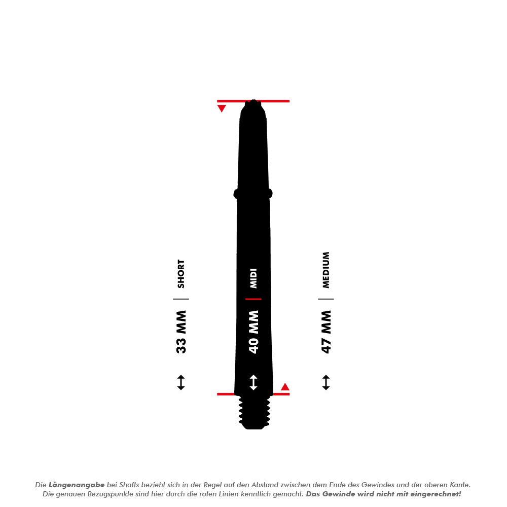 Harrows Supergrip Ignite Shafts – zelená