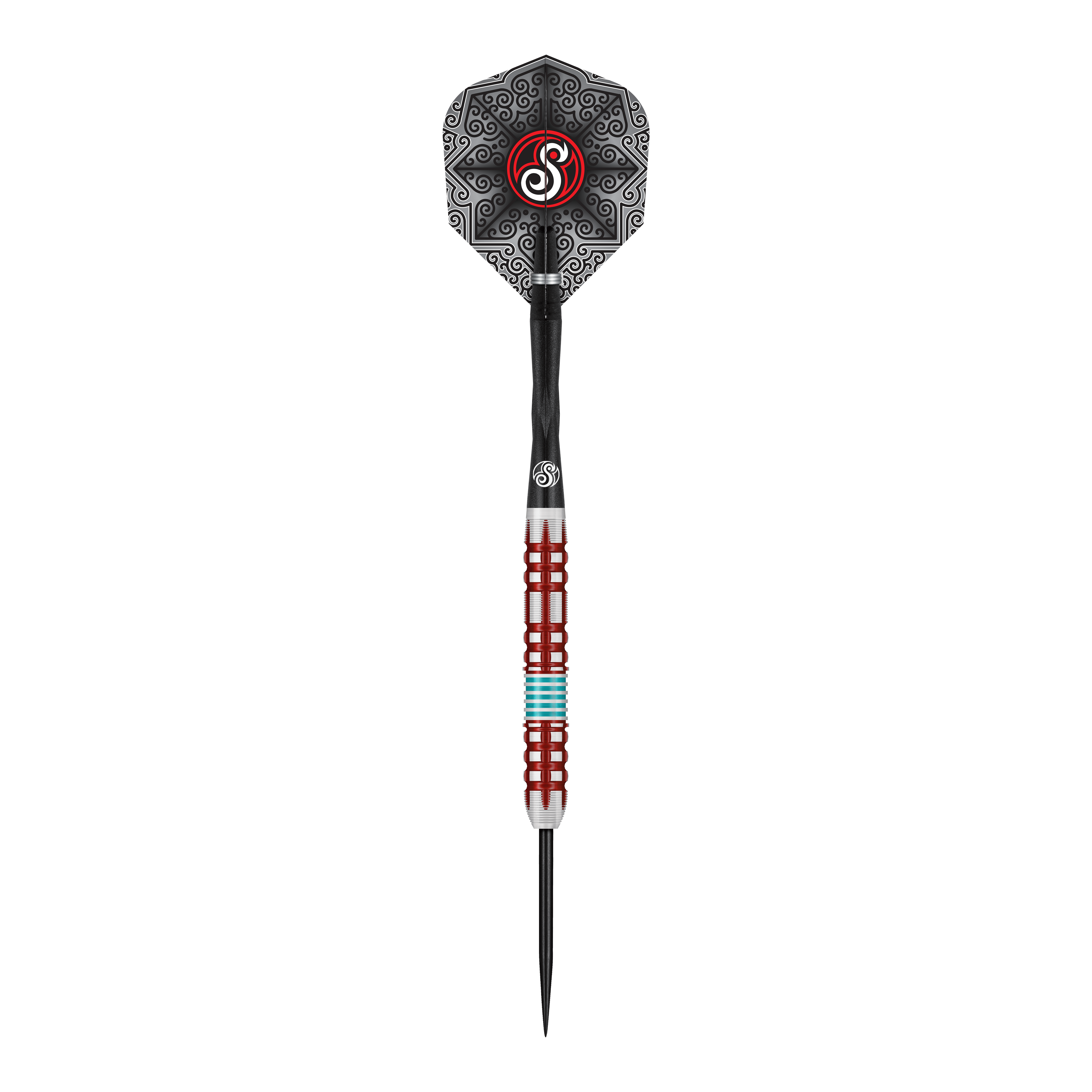 Dardos de acero Shot Collab Pro Series Josh Pearson - 23 g Dieses Bild stellt die Shot Collab Pro Series Josh Pearson Steeldarts - 23g dar. Die Steeldarts bieten eine gute Kombination aus Balance und Griff.