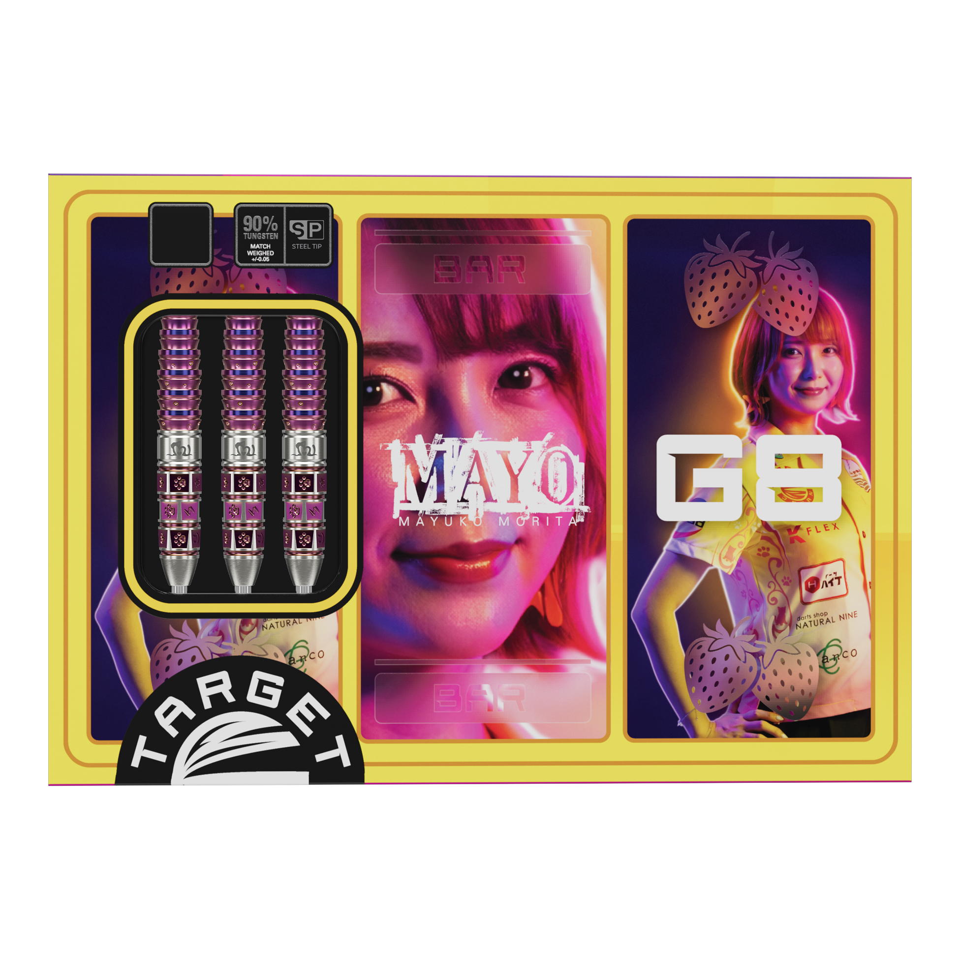 Target Japan Prime Series Mayo GEN8 Swiss Point Steeldarts Target Japan Prime Series Mayo GEN8 Swiss Point Steeldarts