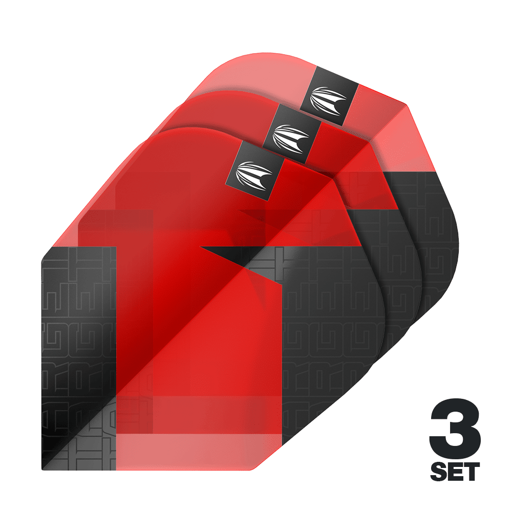 Alette standard Target Pro Ultra TAG rosse No6 - 3 set