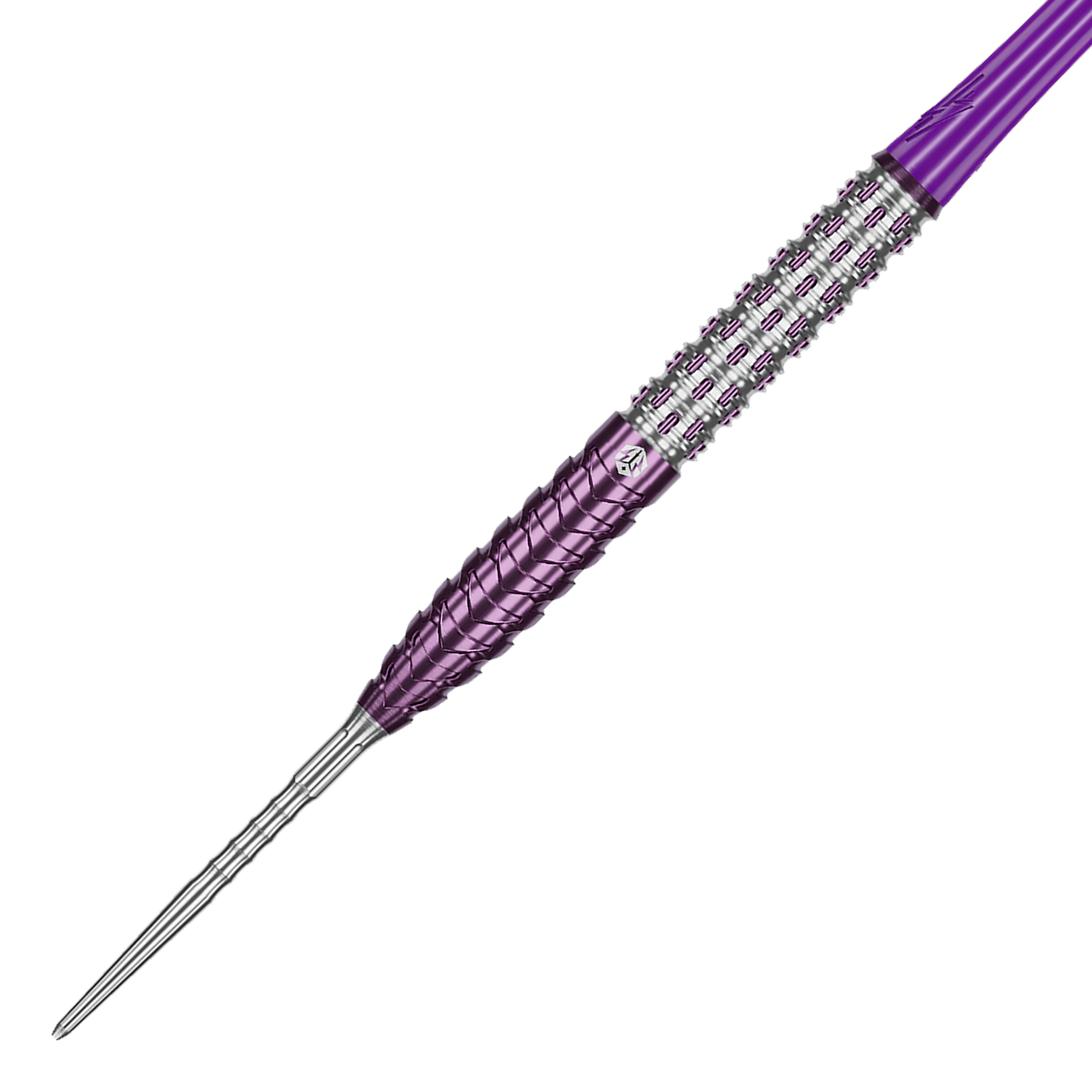 Ocelové šipky Caliburn Awakening ET Auf dem Bild befinden sich die Caliburn Awakening E.T. Steeldarts. Die Darts sind aus einem anderen Blickwinkel aufgenommen.
