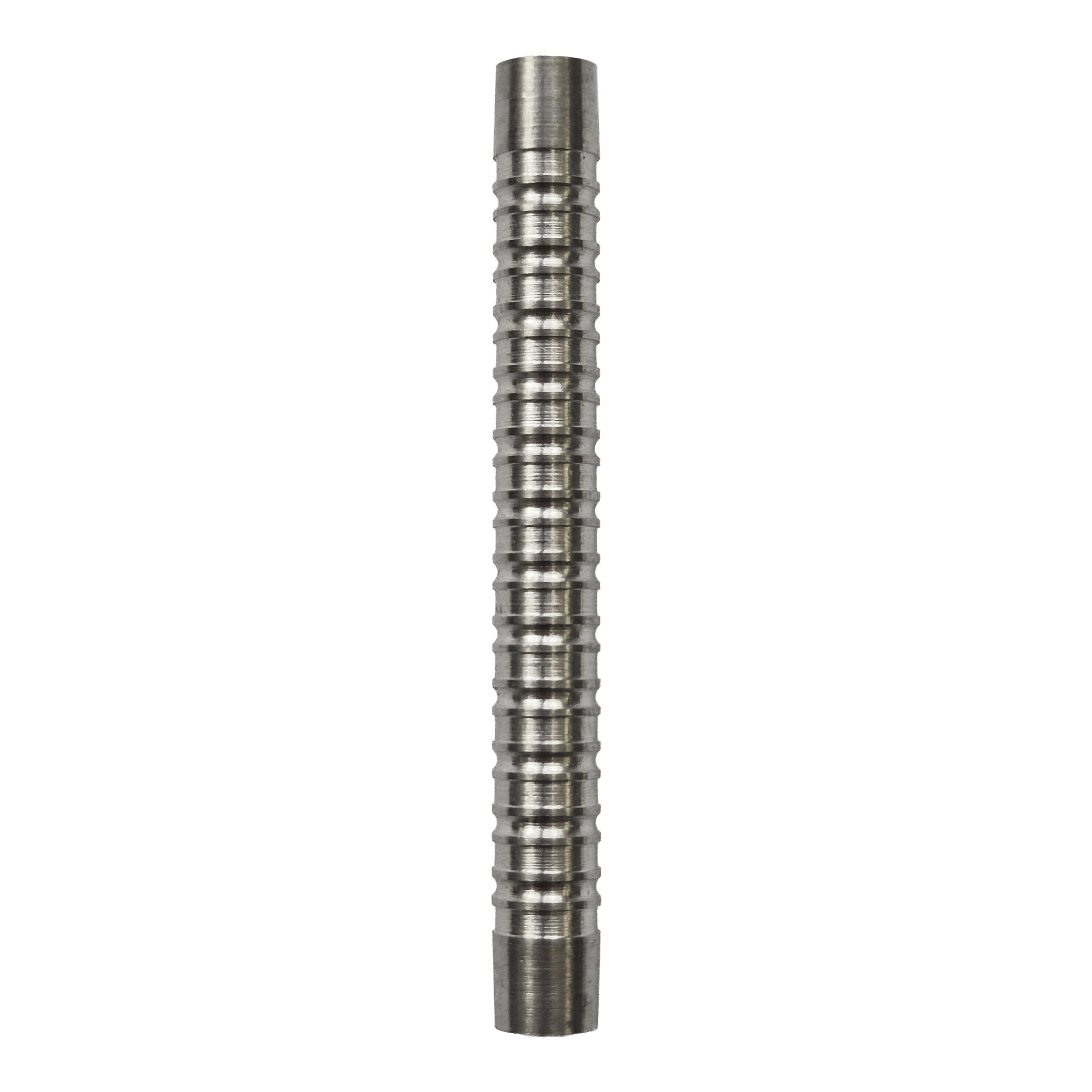 Gezeigt wird ein McDart Double Ring Softdart Barrels - 18g. Dieses Dart-Barrel hat eine auffällige doppelte Ringstruktur.