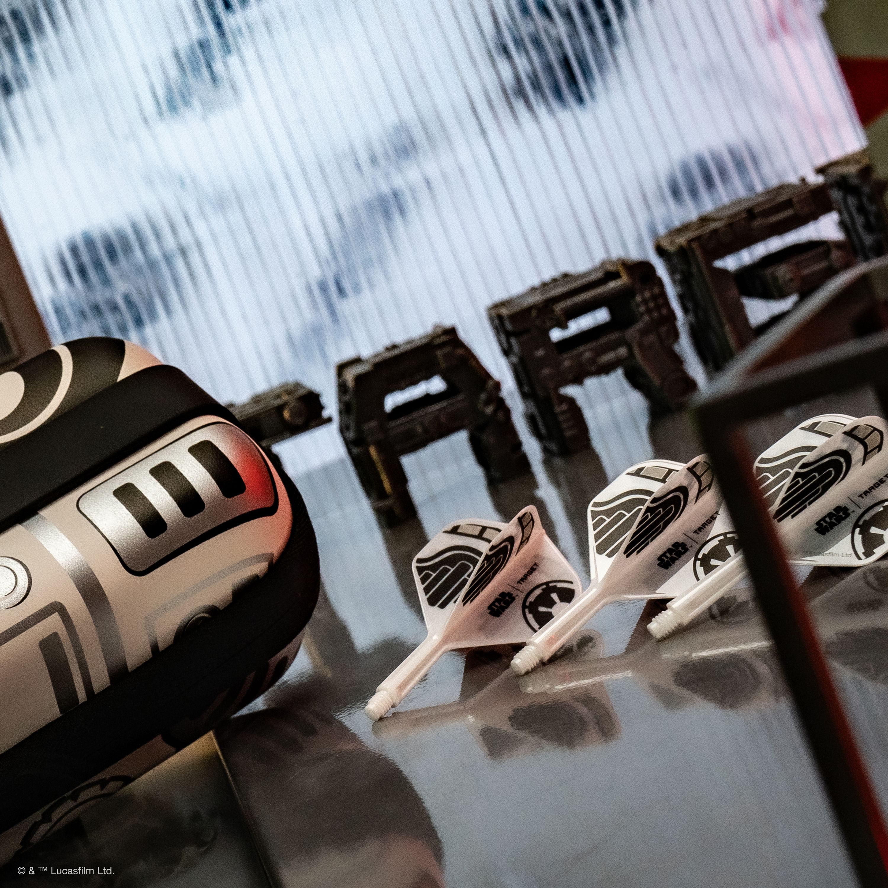 Target Star Wars K-Flex Stormtrooper No2 Standard Flights Target Star Wars K-Flex Stormtrooper No6 Flights. Darts Flights mit Stormtrooper-Design aus der Star Wars Serie.