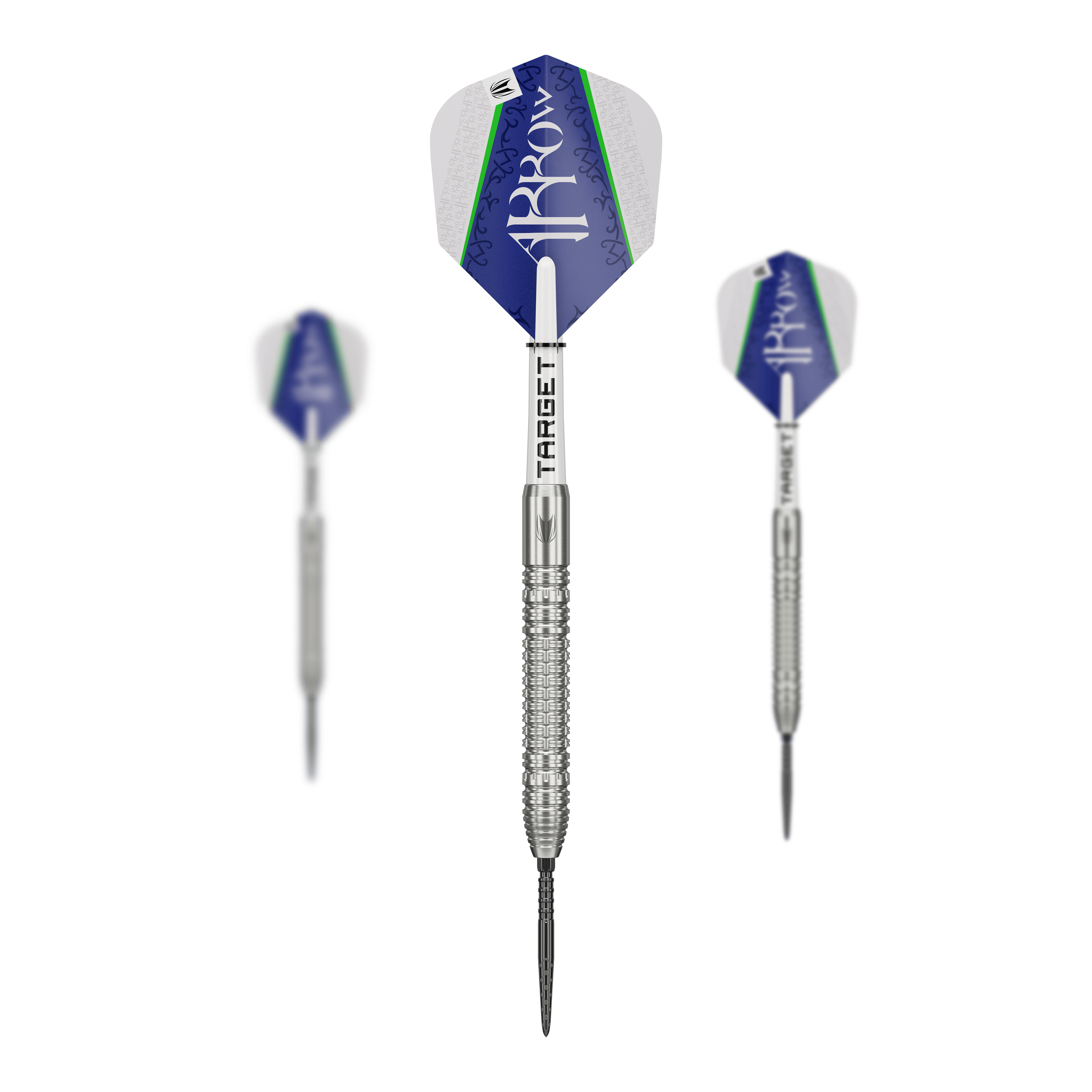 Target Shane McGuirk GEN1 Swiss Point Steeldarts - 23g Target Shane McGuirk GEN1 Swiss Point Steeldarts - 23g sind als Set dargestellt. Die Barrels zeigen eine besondere Riffelung.