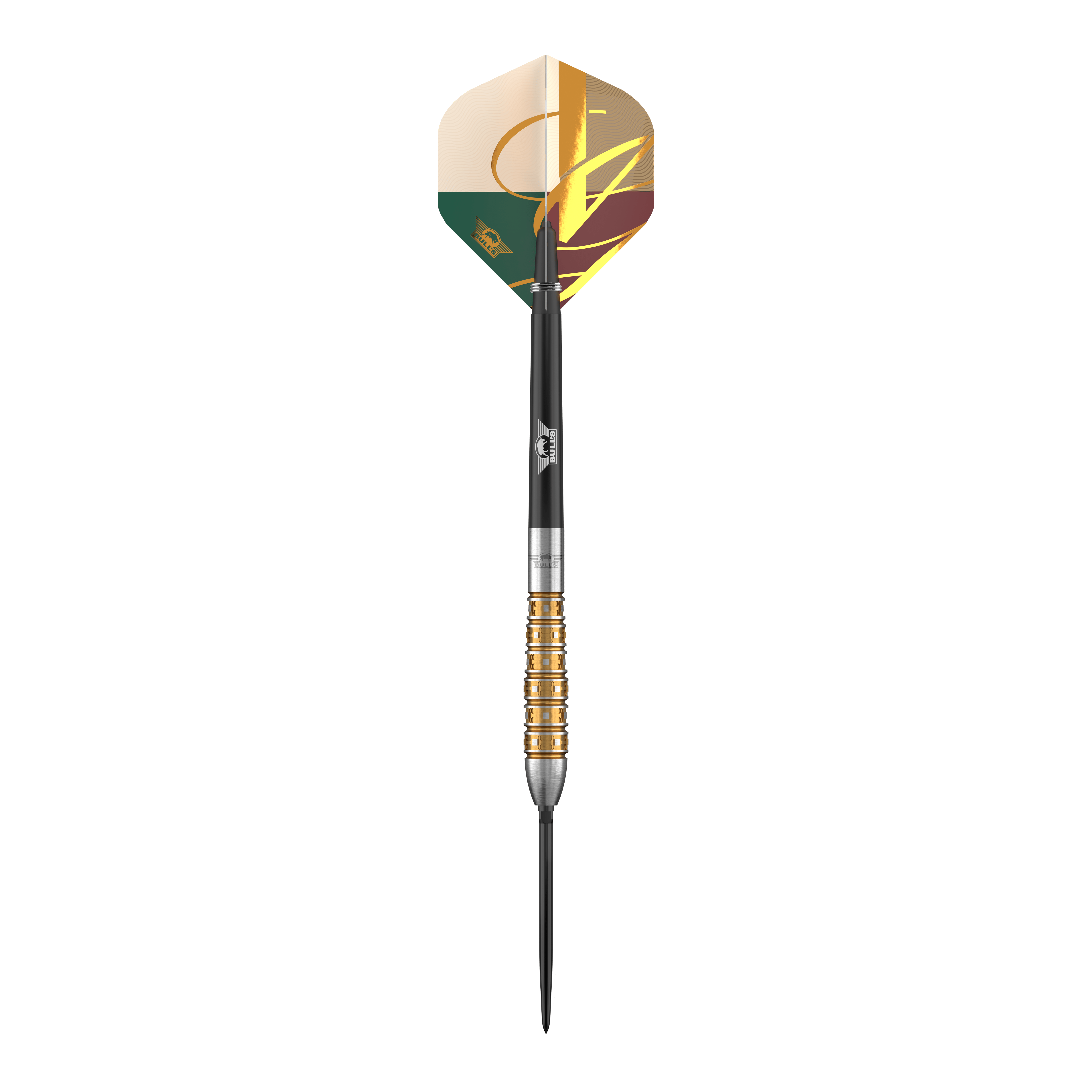 Abgebildet sind Bulls NL Vintago Bomb Convertible Point Steeldarts. Sie sind speziell für das Steeldartspiel entwickelt.