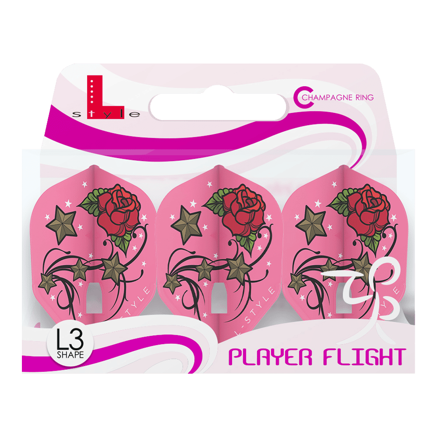 Ailettes L-Style Lisa Ashton V2 Rose L3PRO