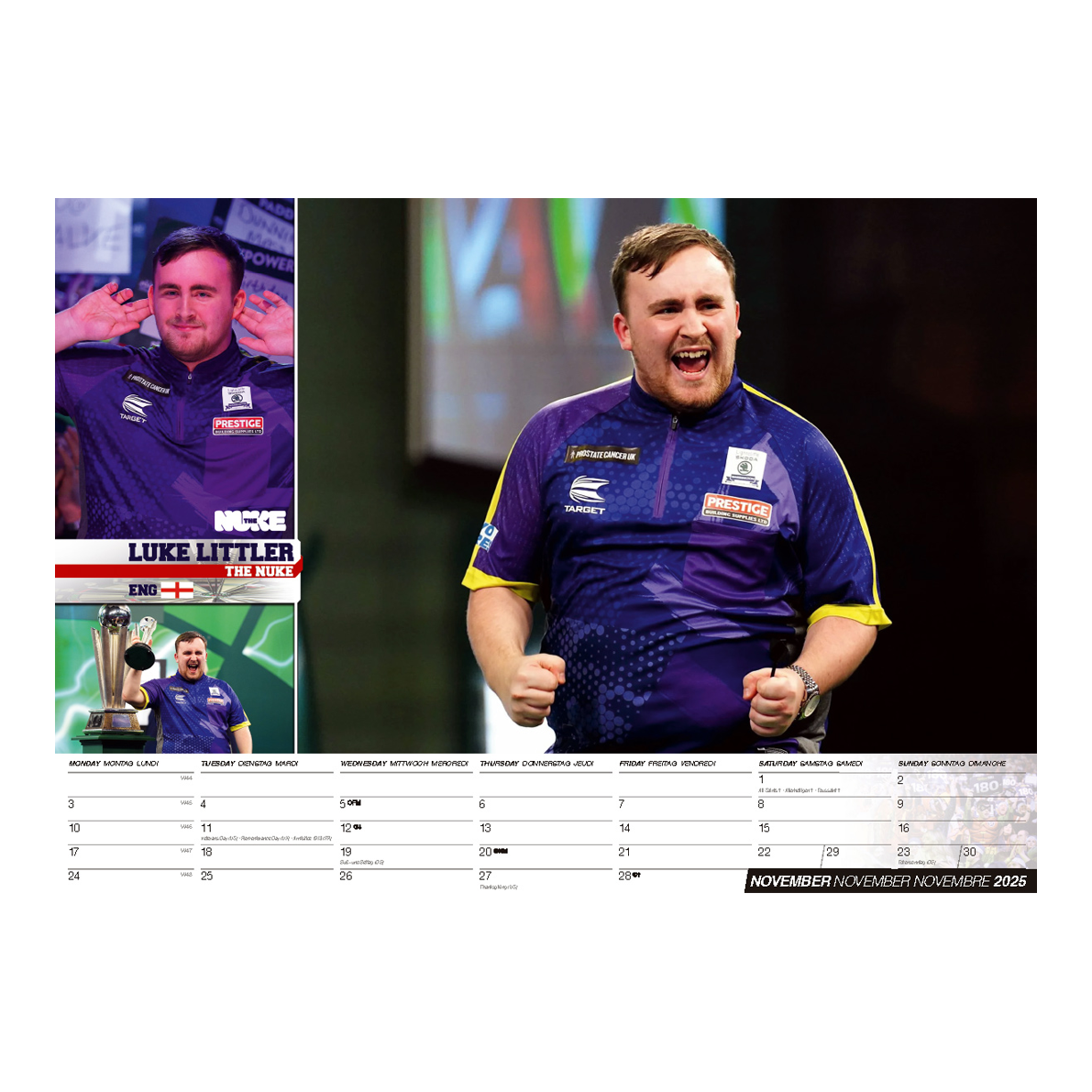 Darts Kalender 2025