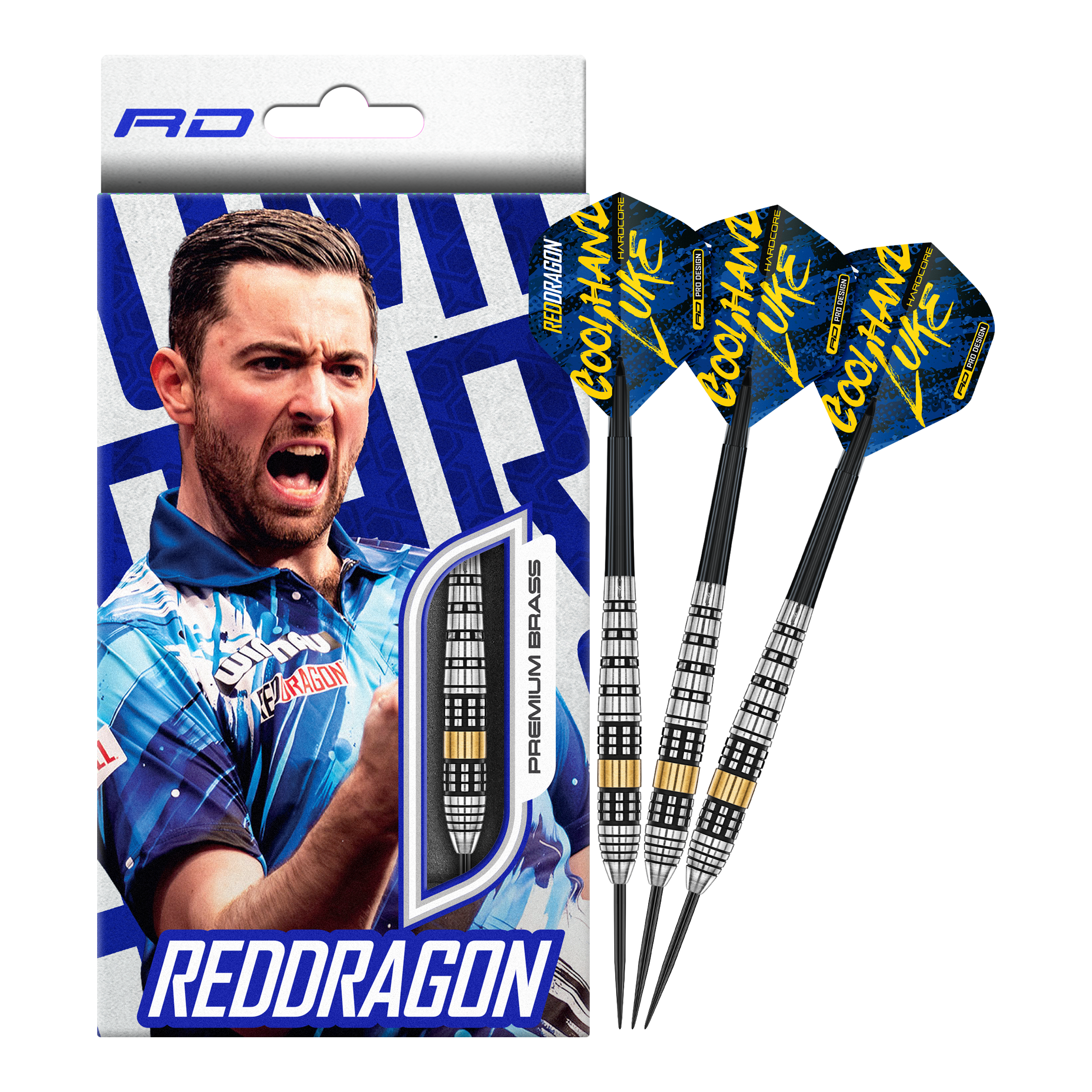 Rzutki Red Dragon Luke Humphries Brass Steel Darts - 21 g Rzutki Red Dragon Luke Humphries Brass Steel Darts - 21 g