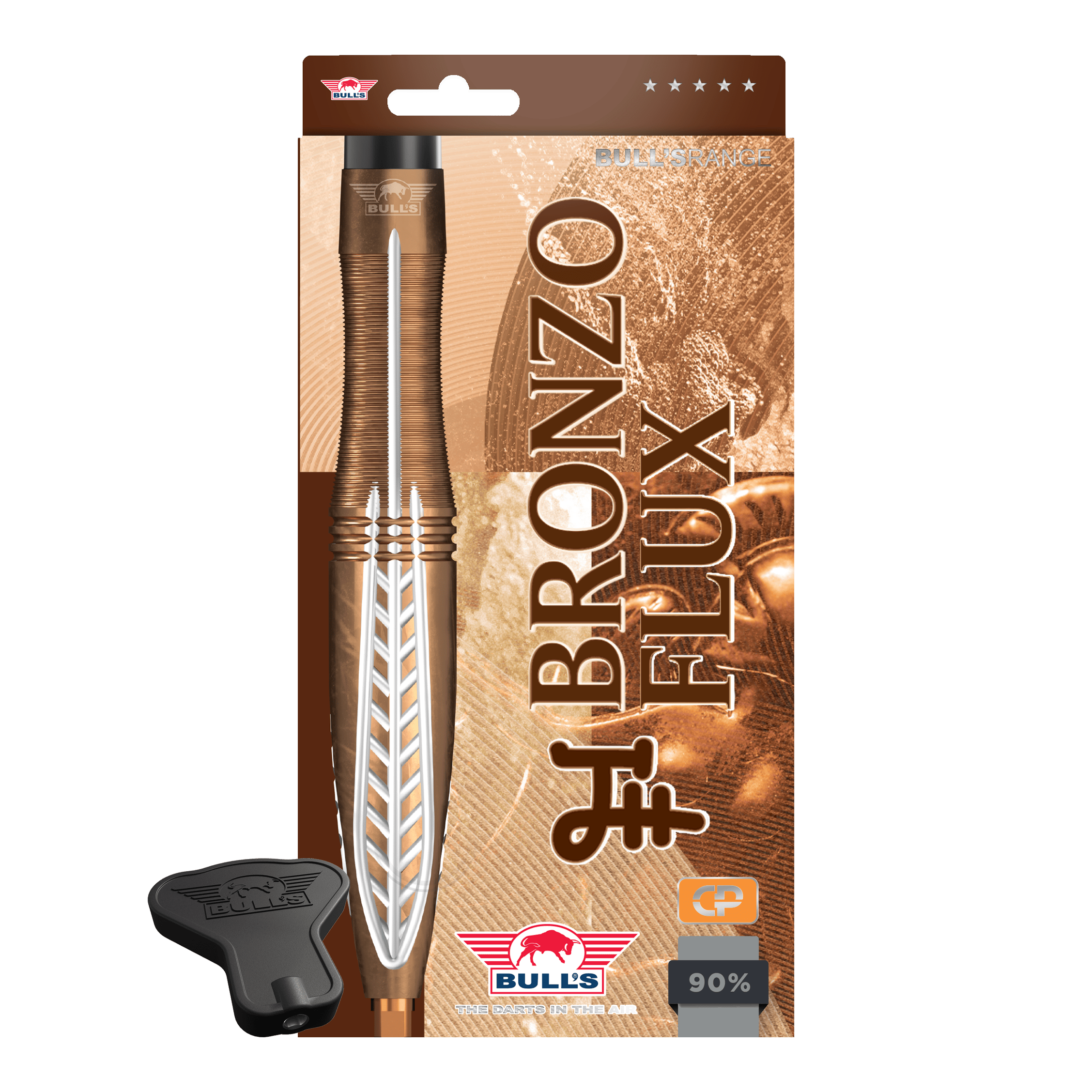 Bulls NL Bronzo Flux Convertible Point Steel Darts