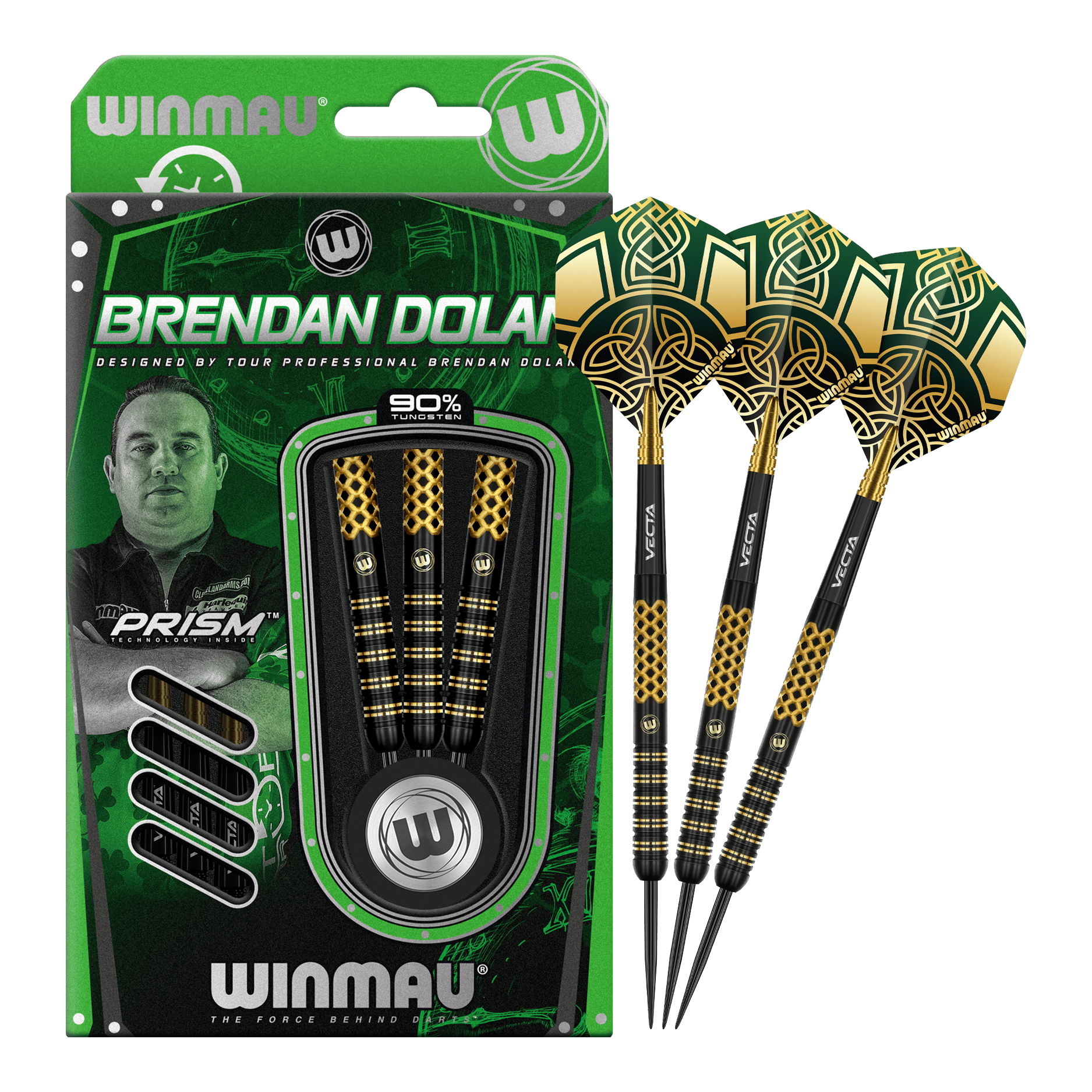 Dardos de acero Winmau Brendan Dolan Signature Series Winmau Brendan Dolan Signature Series Steeldarts werden präsentiert. Das Produkt bietet professionelle Qualität für Dartspieler.
