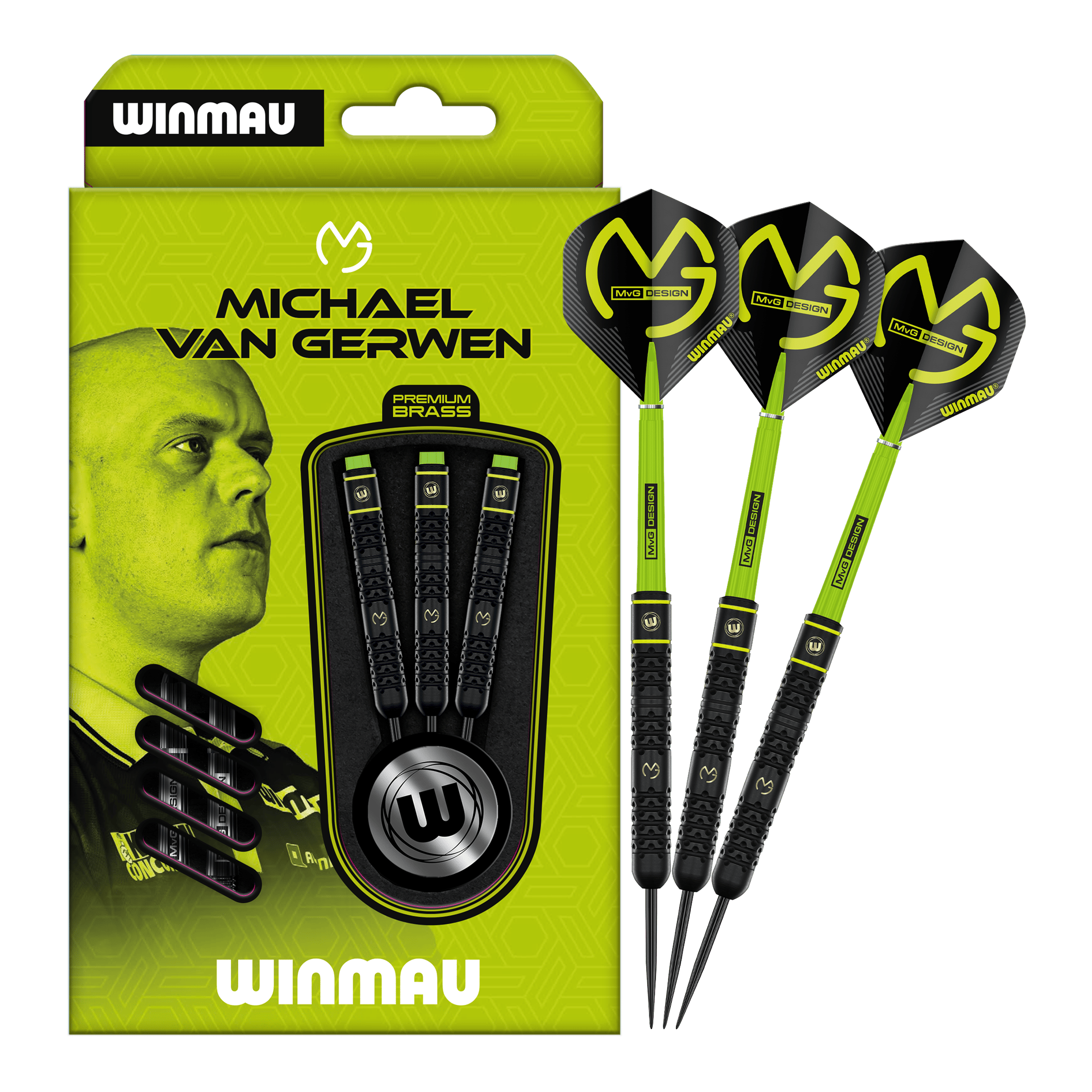 Winmau Michael Van Gerwen steel darts - 21 g Winmau Michael Van Gerwen steel darts - 21 g