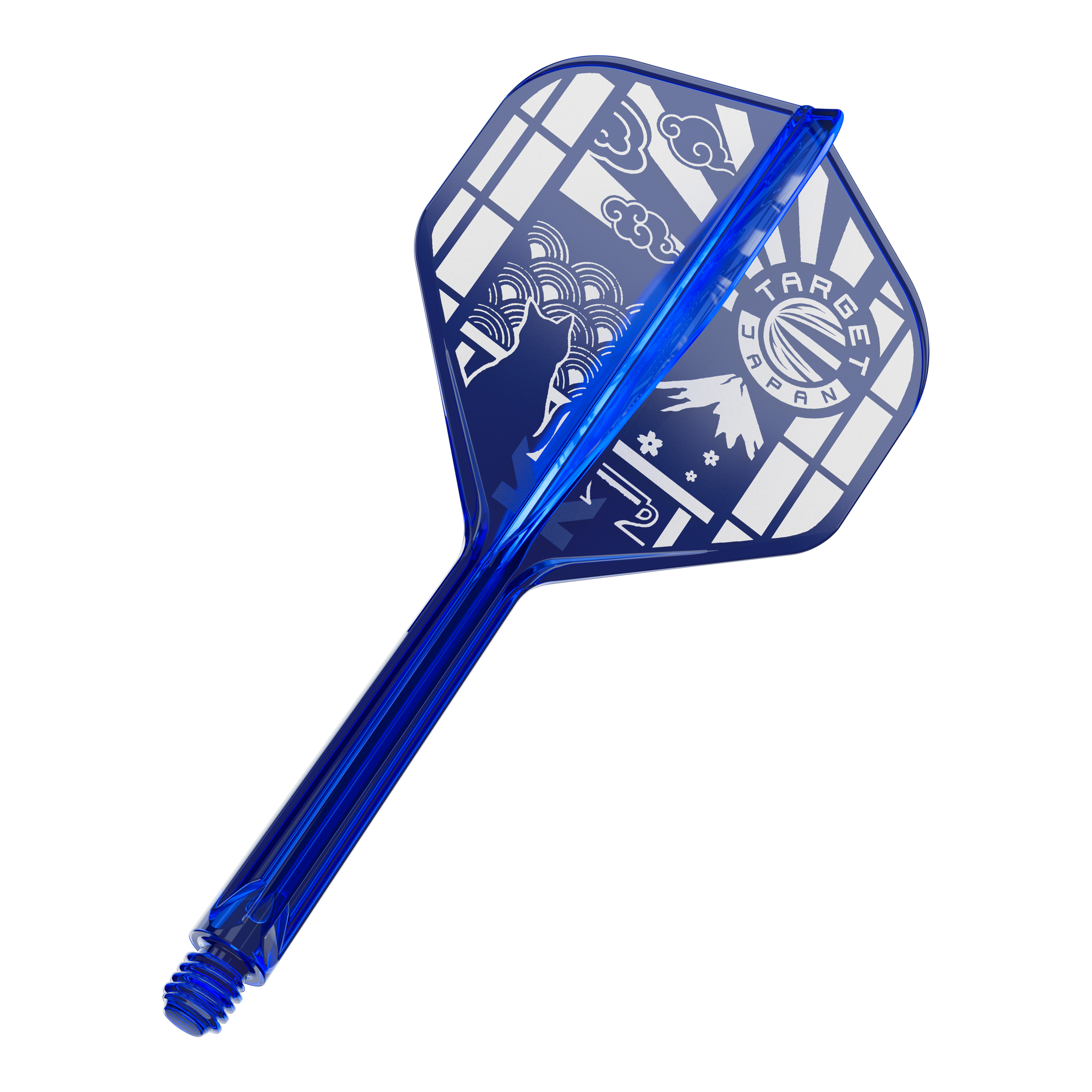 Target Japan K-Flex Blue Limited No2 Standard Flights Hier ist ein Target Japan K-Flex Blue Limited No2 Flights 33mm zu sehen. Die Abbildung zeigt die blaue Variante dieses Dartflights.