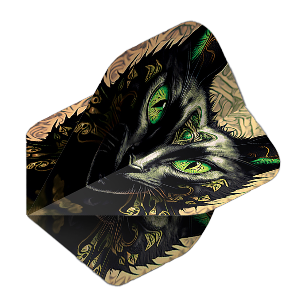 Lety v pětiboji Cat Mehrere Pentathlon Flights Katze sind abgebildet. Das Design enthält eine Figur.