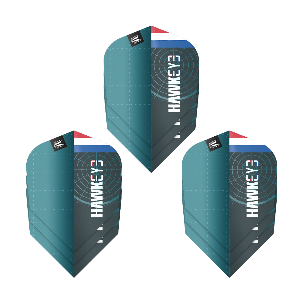 Letky Target Pro Ultra Kevin Doets GEN1 č. 6 - 3 sady Das Produkt Target Pro Ultra Kevin Doets GEN1 No6 Flights - 3 Sets ist gestapelt gezeigt. Jeder Flight hebt sich durch das Design hervor.