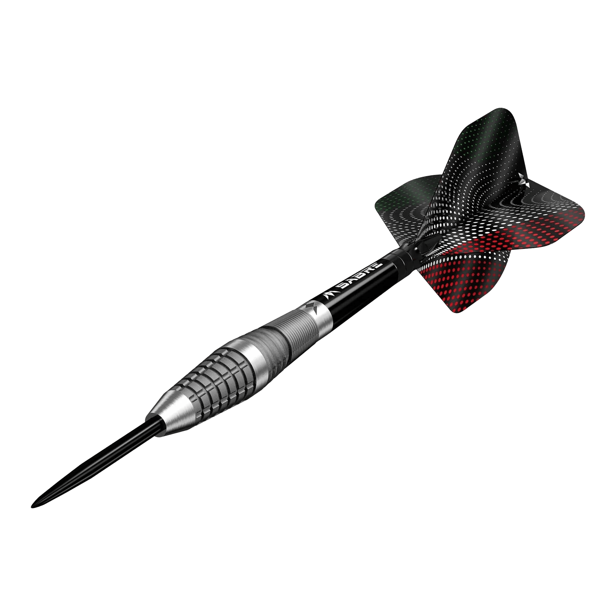 Das Bild zeigt Mission Michele Turetta Sandblasted Steeldarts in der 23g Variante. Die Pfeile zeichnen sich durch ihr sandgestrahltes Design aus.