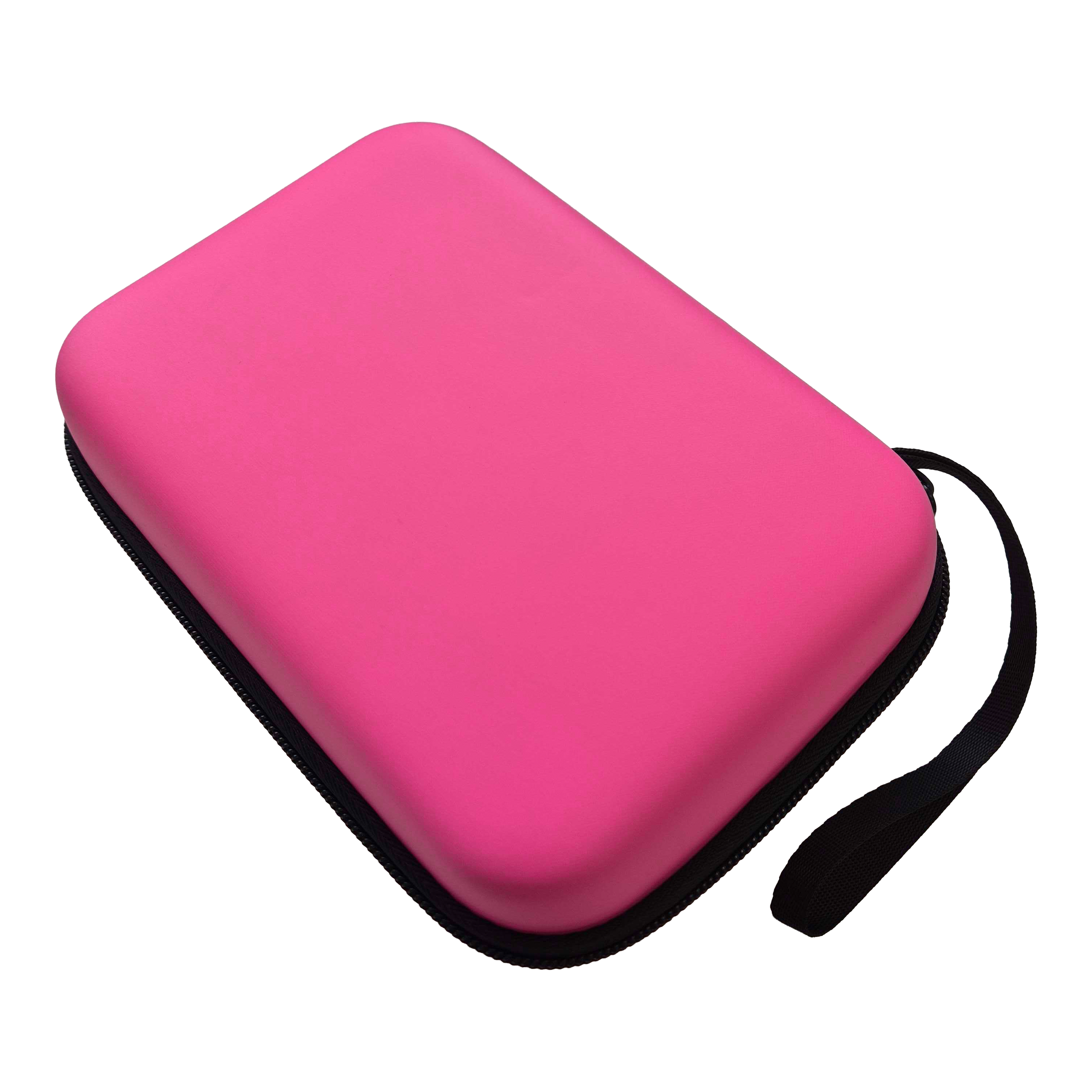 Zu sehen ist eine pinke Darttasche. Die Tasche ist das Modell DC05 von McDart.