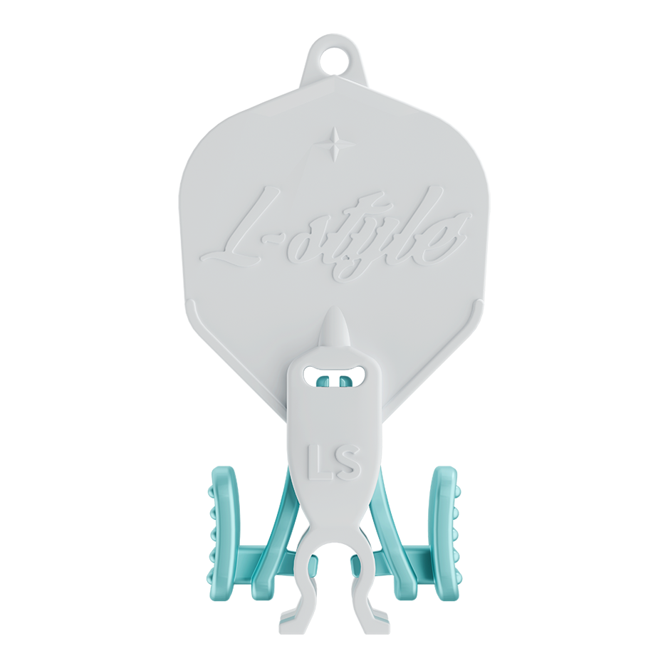Narzędzie do demontażu wału przelotowego typu L-Style L-System Key-2 Abgebildet ist das L-Style L-System Key-2 Flight Shaft Remover Tool. Mit diesem Tool können Dart-Shafts einfach entfernt werden.