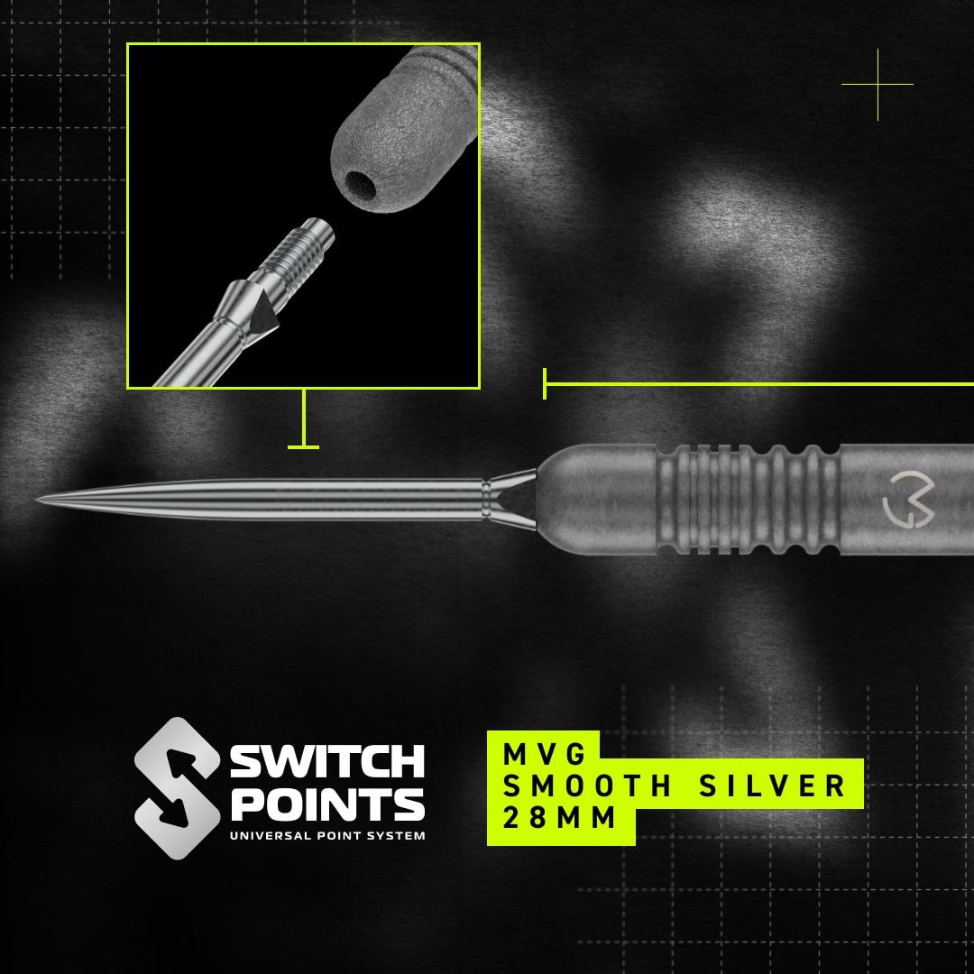 Winmau Michael Van Gerwen TS Switch Point Steeldarts Das Produkt zeigt Winmau Michael Van Gerwen TS Switch Point Steeldarts. Die Darts besitzen ein modernes Design.