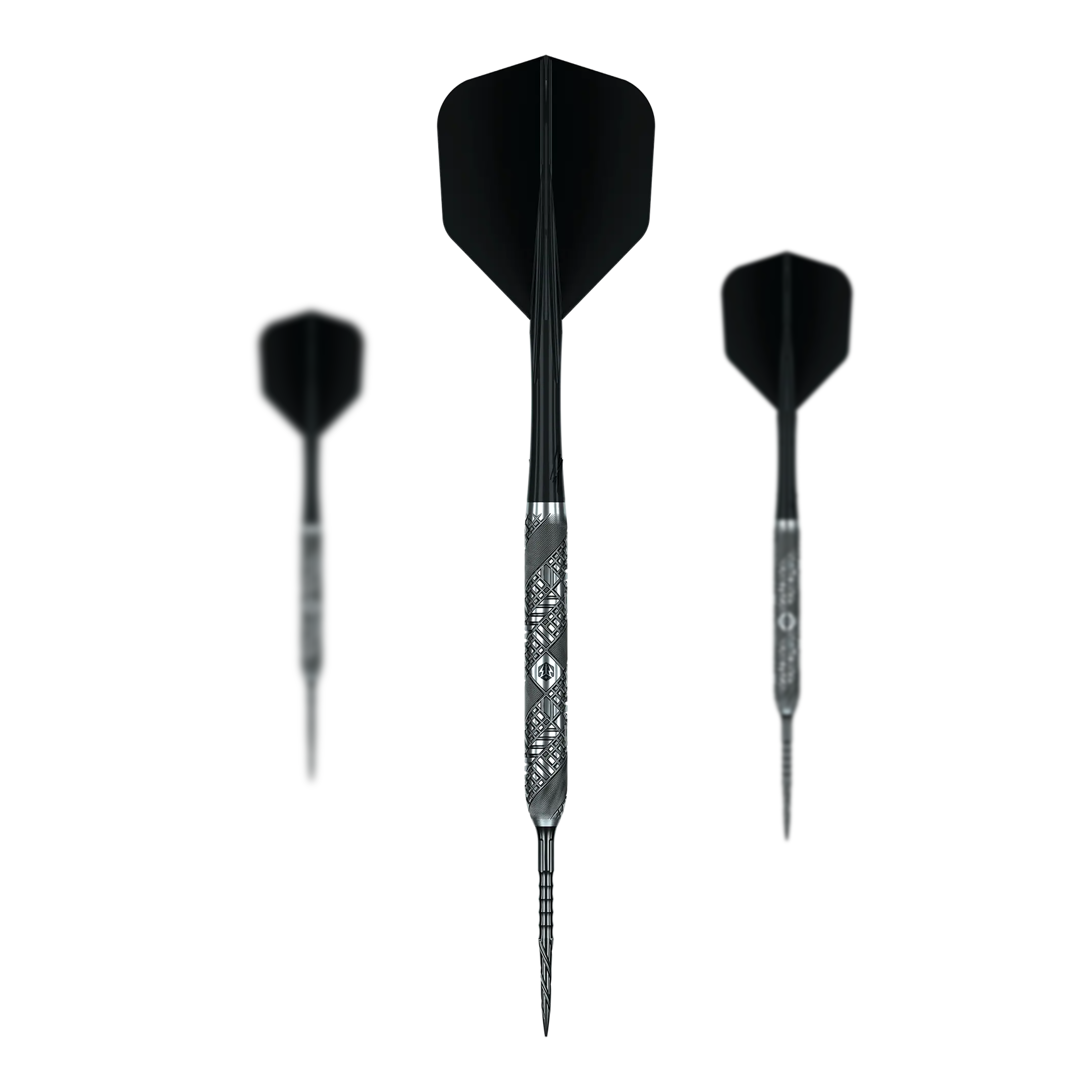 Caliburn Halo H3 steel darts - 21.5g Abgebildet ist das Set Caliburn Halo H3 Steeldarts - 21,5g. Es enthält mehrere Steeldarts für den Dartsport.