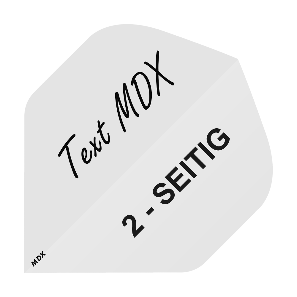 10 kompletów lotek drukowanych z 2 stron - wybrany tekst - standard MDX