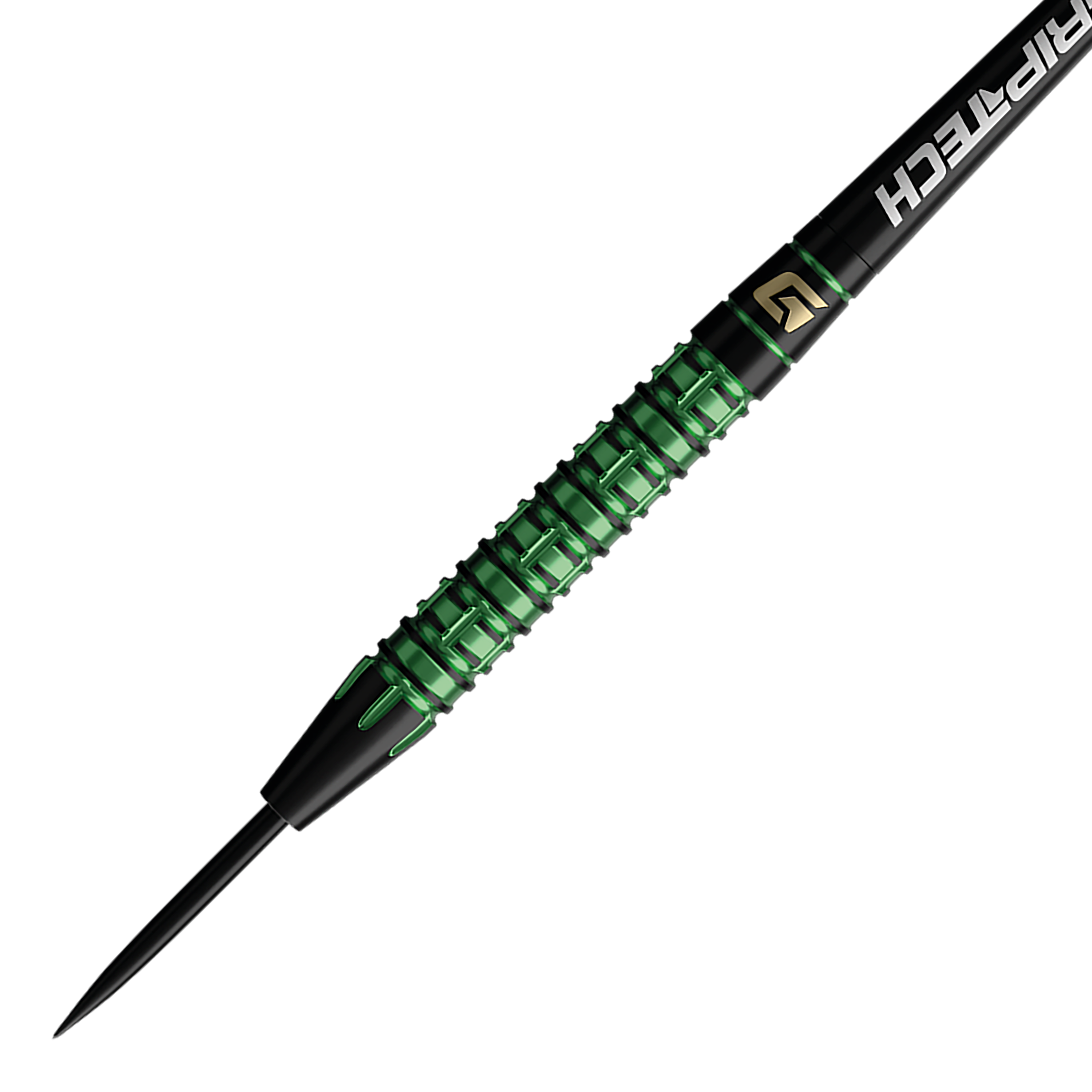 Šipky GOAT Athlete Green Tungsten Steel Das Foto zeigt einen einzelnen GOAT Athlete Tungsten Steeldart. Das Produkt bietet ein präzises Design.