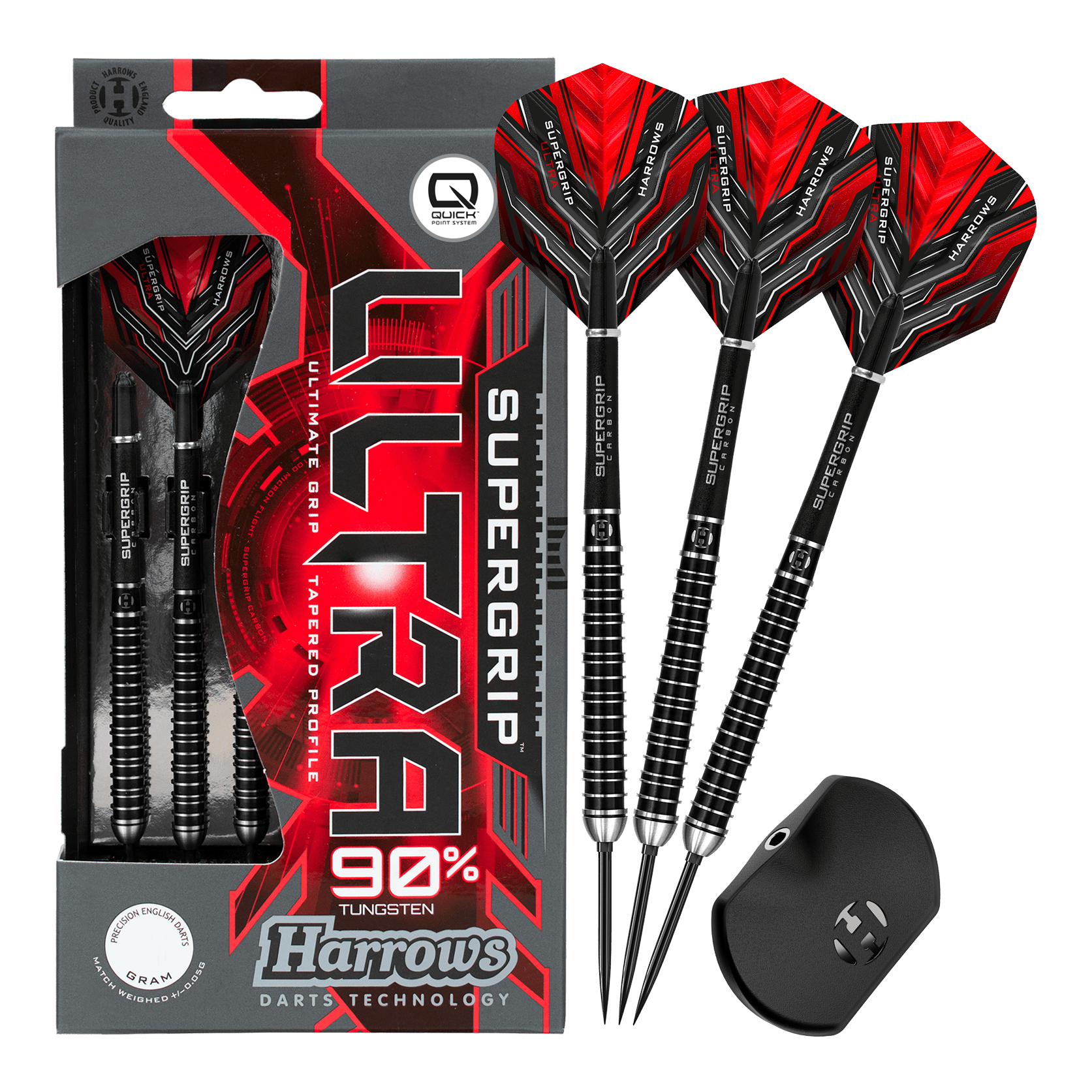 Harrows Supergrip Ultra Quick Point Steeldarts