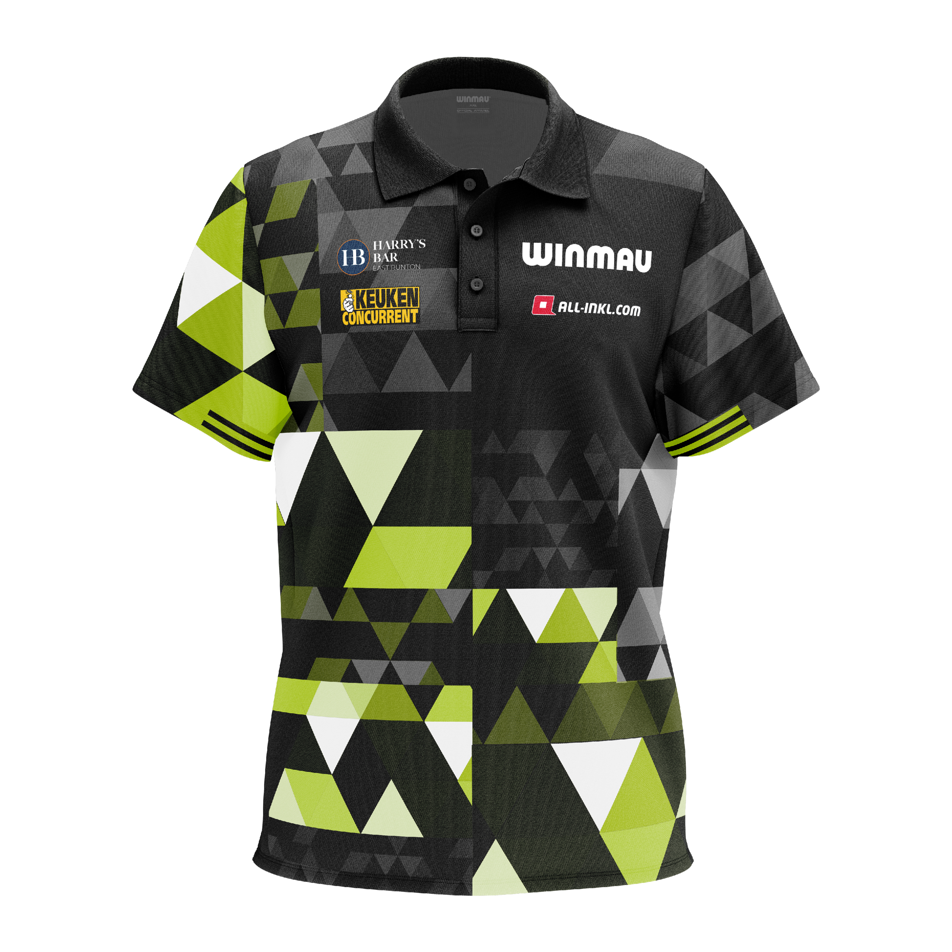 Winmau Michael Van Gerwen Fan-Edition Poloshirt Poloshirt der Winmau Michael Van Gerwen Fan-Edition. Das Produkt ist als Fanartikel für Michael Van Gerwen entworfen.