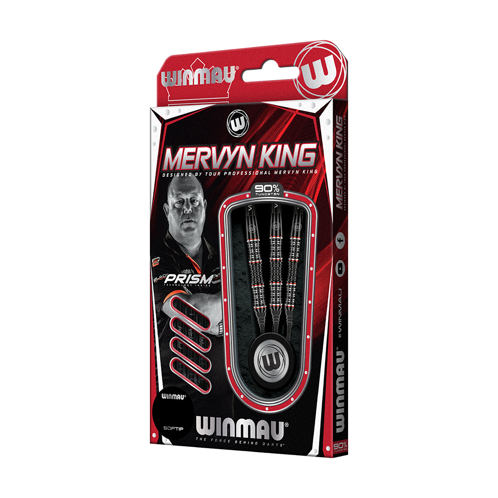 Winmau Mervyn King Special Edition soft darts