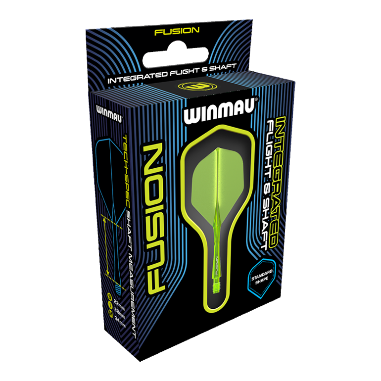 Winmau Fusion Flight Shaft System Standard Yellow