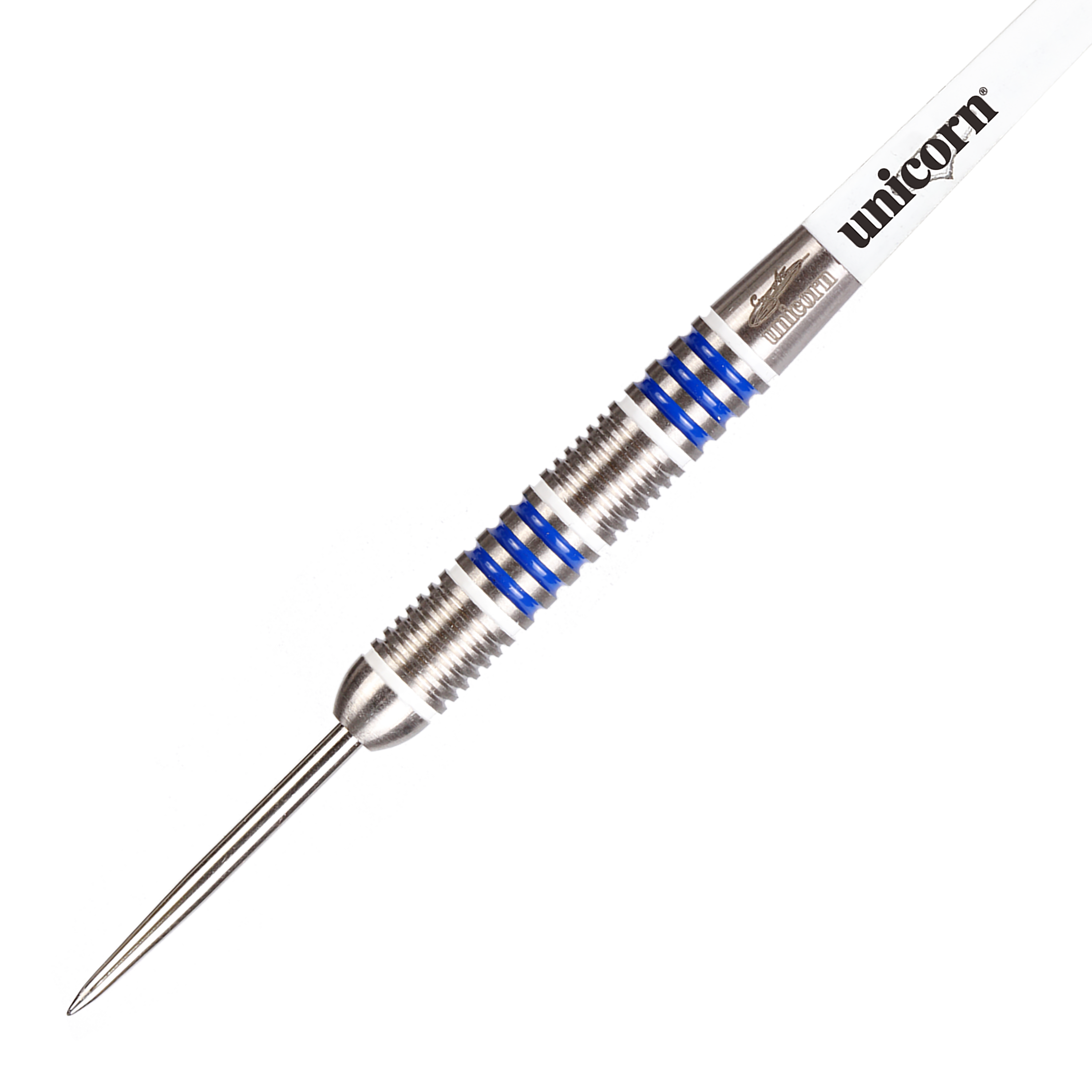 Unicorn Silver Star Var.4 Gary Anderson Steeldarts Auf dem Bild ist ein Set Unicorn Silver Star Var.4 Gary Anderson Steeldarts zu sehen. Die Darts sind aus Metall und für den Steeldart geeignet.