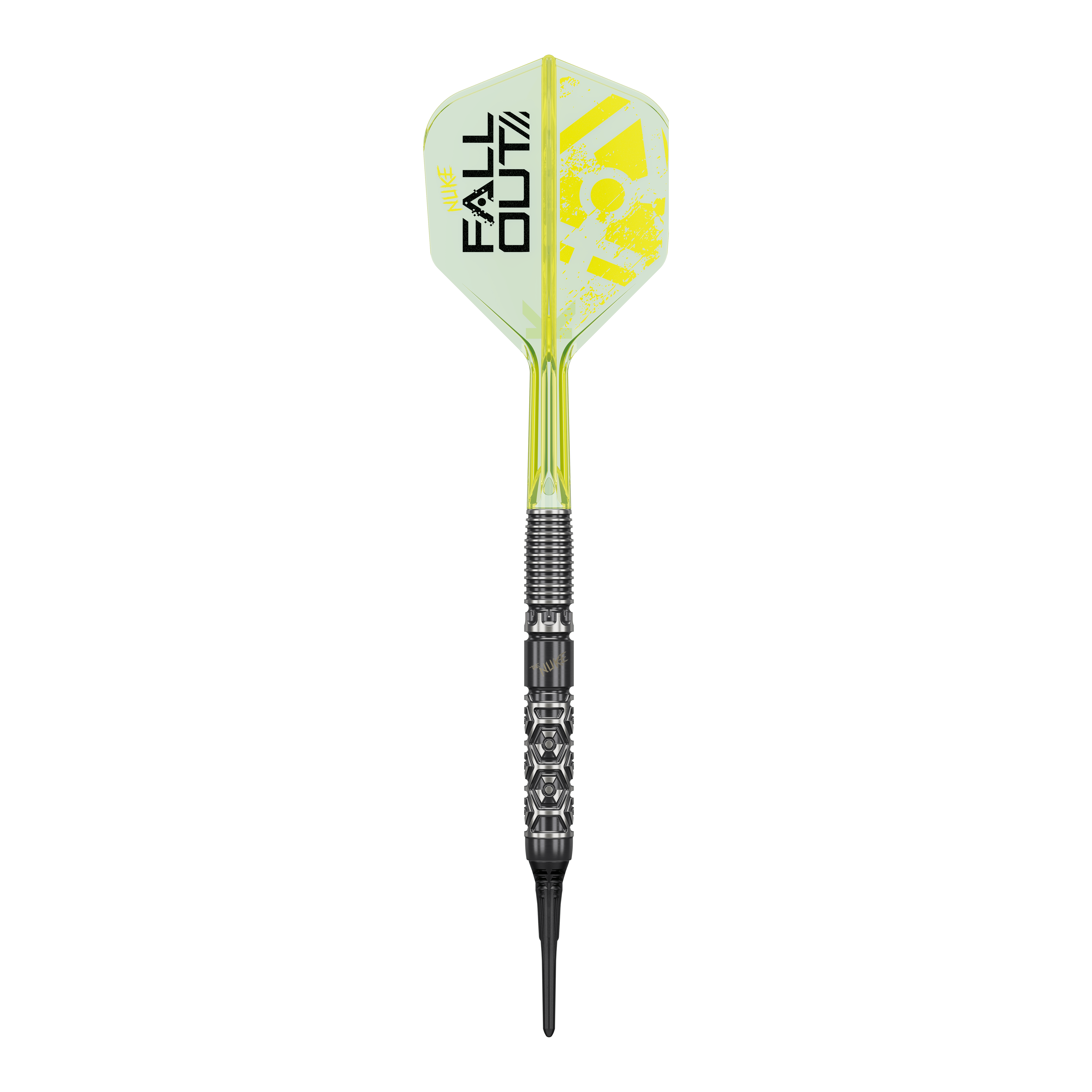 Target Luke Littler Nuke Fallout Softdarts - 19g Zu sehen sind die Target Luke Littler Nuke Fallout Softdarts - 19g. Das Produkt zeichnet sich durch hohe Präzision und gutes Design aus.