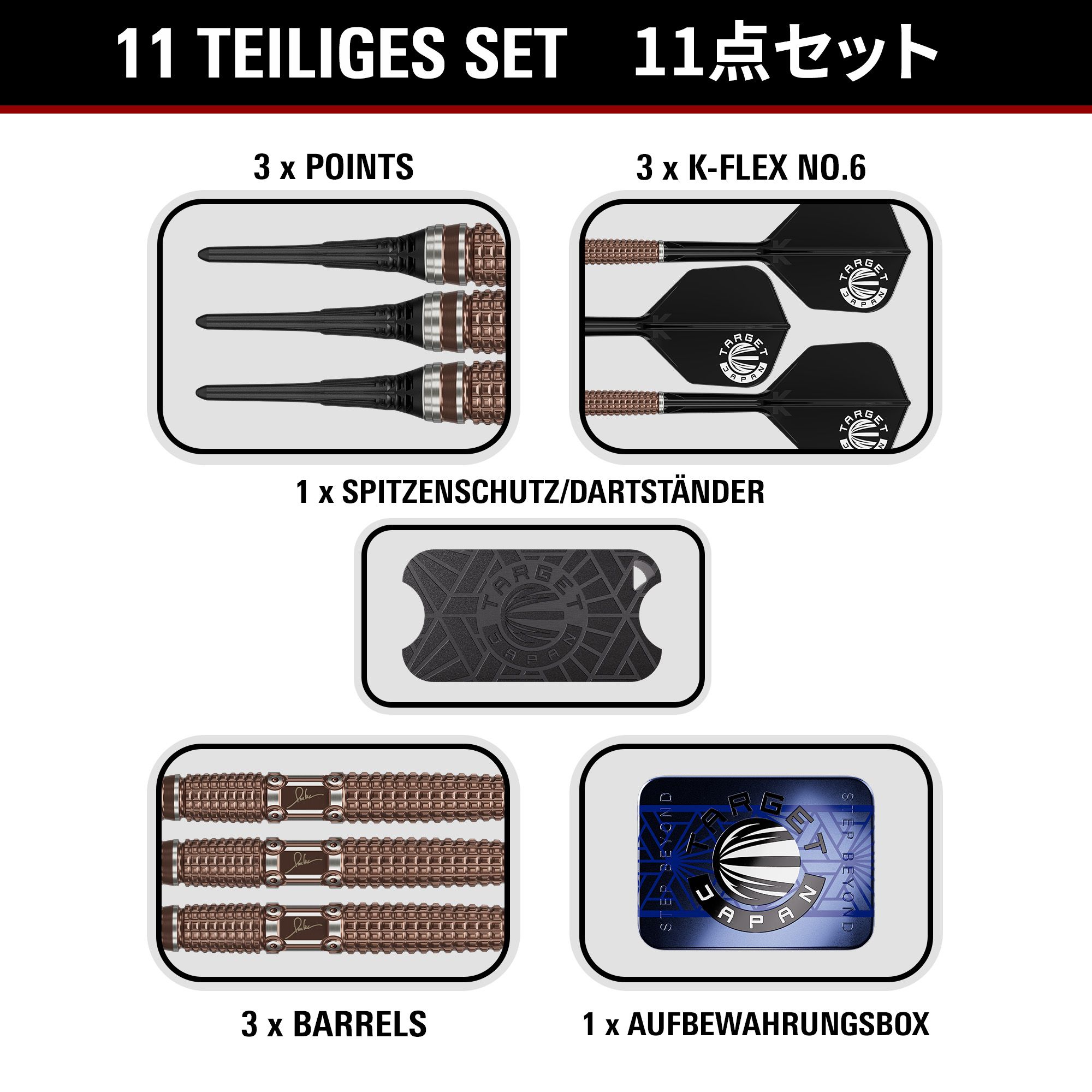 Target Japan Paul Lim The Legend GEN10 Softdarts - 20g