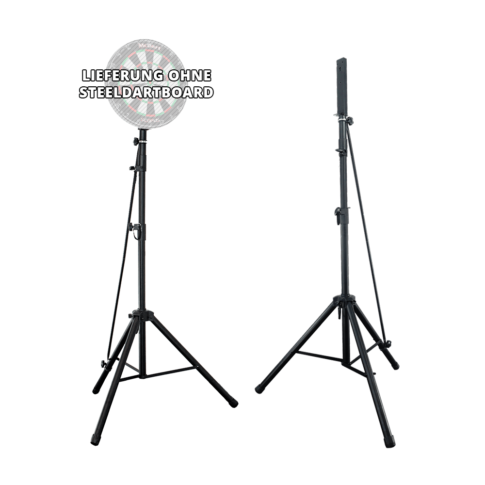 GranBoard 132 Elektronisches Dartboard mit Hybrid Pro Dartboardständer Das Bild zeigt das GranBoard 132 Elektronisches Dartboard und den Hybrid Pro Dartboardständer als Komplettset. Beide Produkte überzeugen durch ihre hochwertige Verarbeitung.