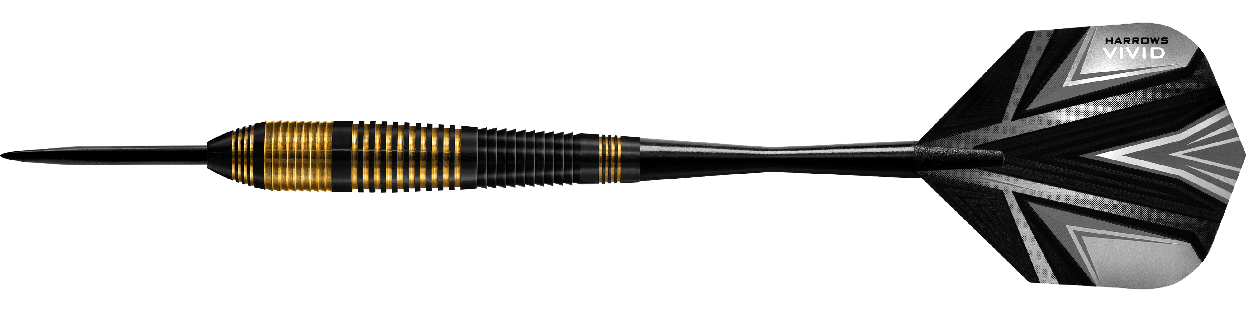 Harrows Vivid Brass Black Steeldarts