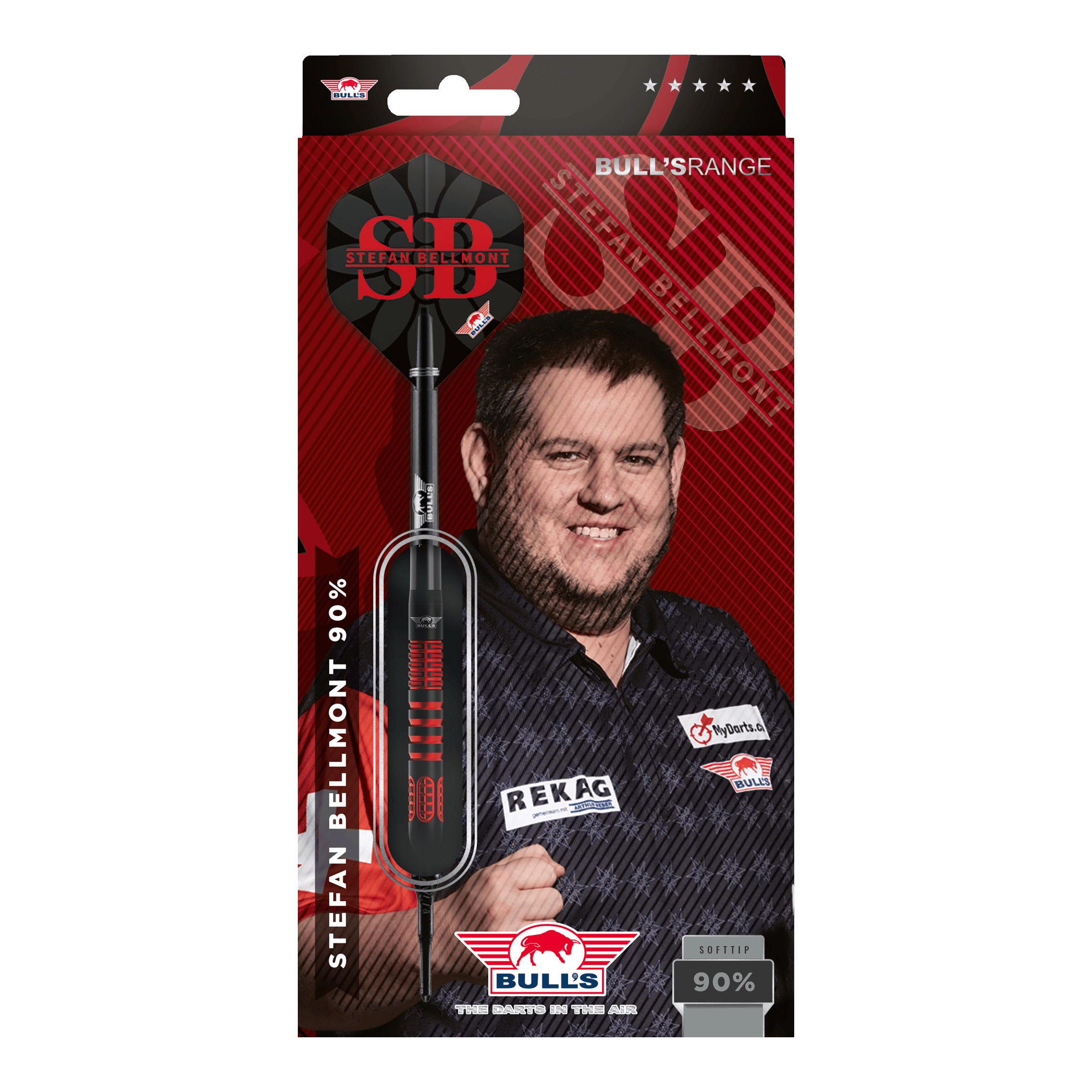 Dardos blandos Bulls NL Stefan Bellmont, 90 unidades, 20 g Die Bulls NL Stefan Bellmont 90 Softdarts - 20g sind abgebildet. Es handelt sich um hochwertige Softdarts für anspruchsvolle Spieler.