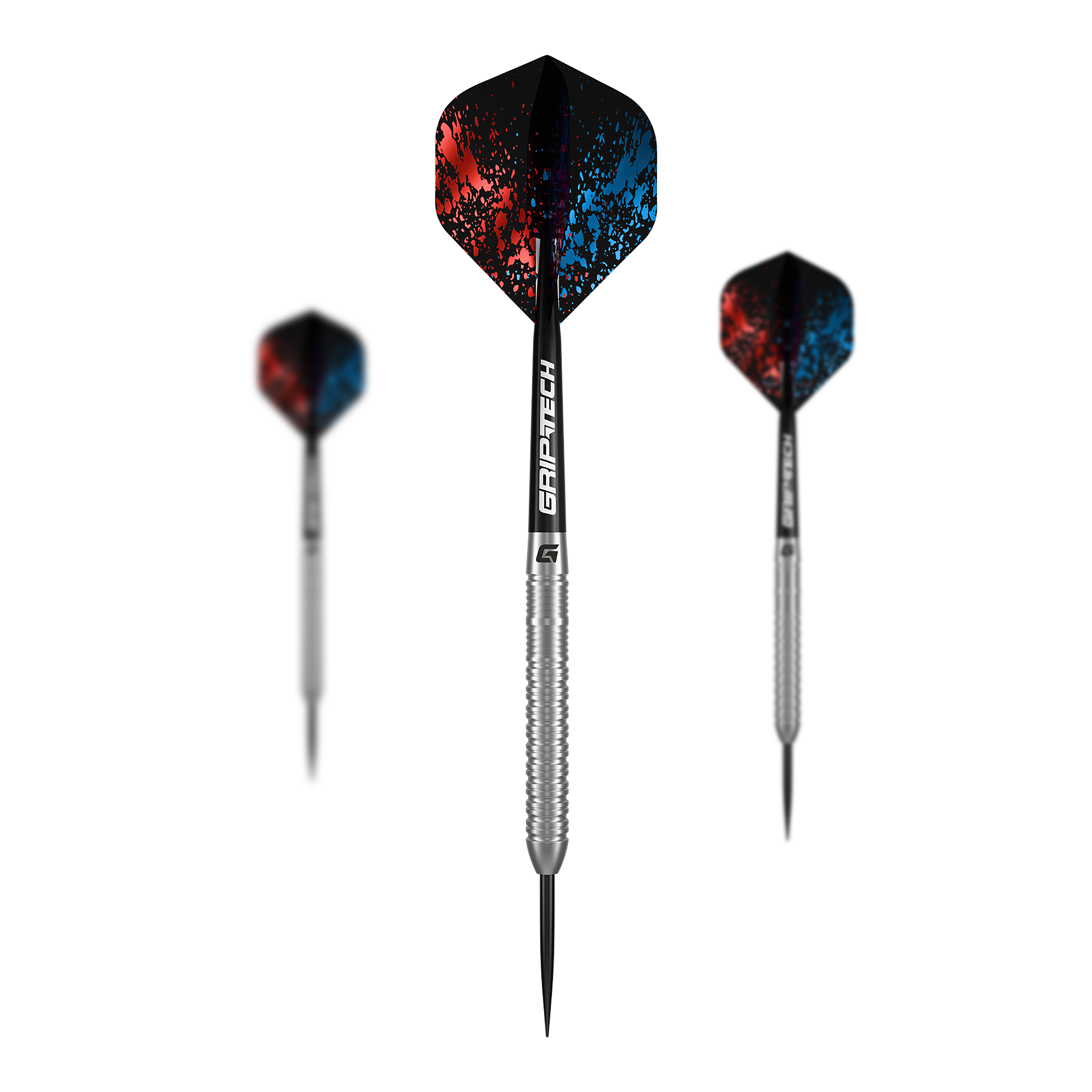 Fléchettes GOAT Sprocket 90% Tungstène - Poids 22G (pointe Acier) - Comprend 3 Barils, 3 Flights, 3 Tiges