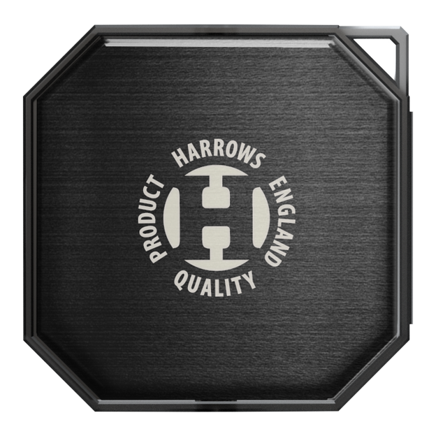 Walizka narzędziowa Harrow's Premium Quick Point Das Bild zeigt das Harrows Premium Quick Point Tool Case. Es handelt sich um eine hochwertige Aufbewahrungslösung für Dartzubehör.