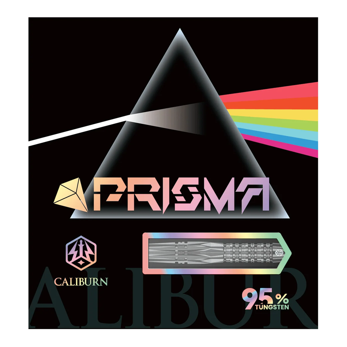 Měkké šipky Caliburn Prisma P1 - 19g Auf dem Bild ist der Caliburn Prisma P1 Softdart - 19g zu sehen. Es handelt sich um einen hochwertigen Softdart für präzises Spiel.