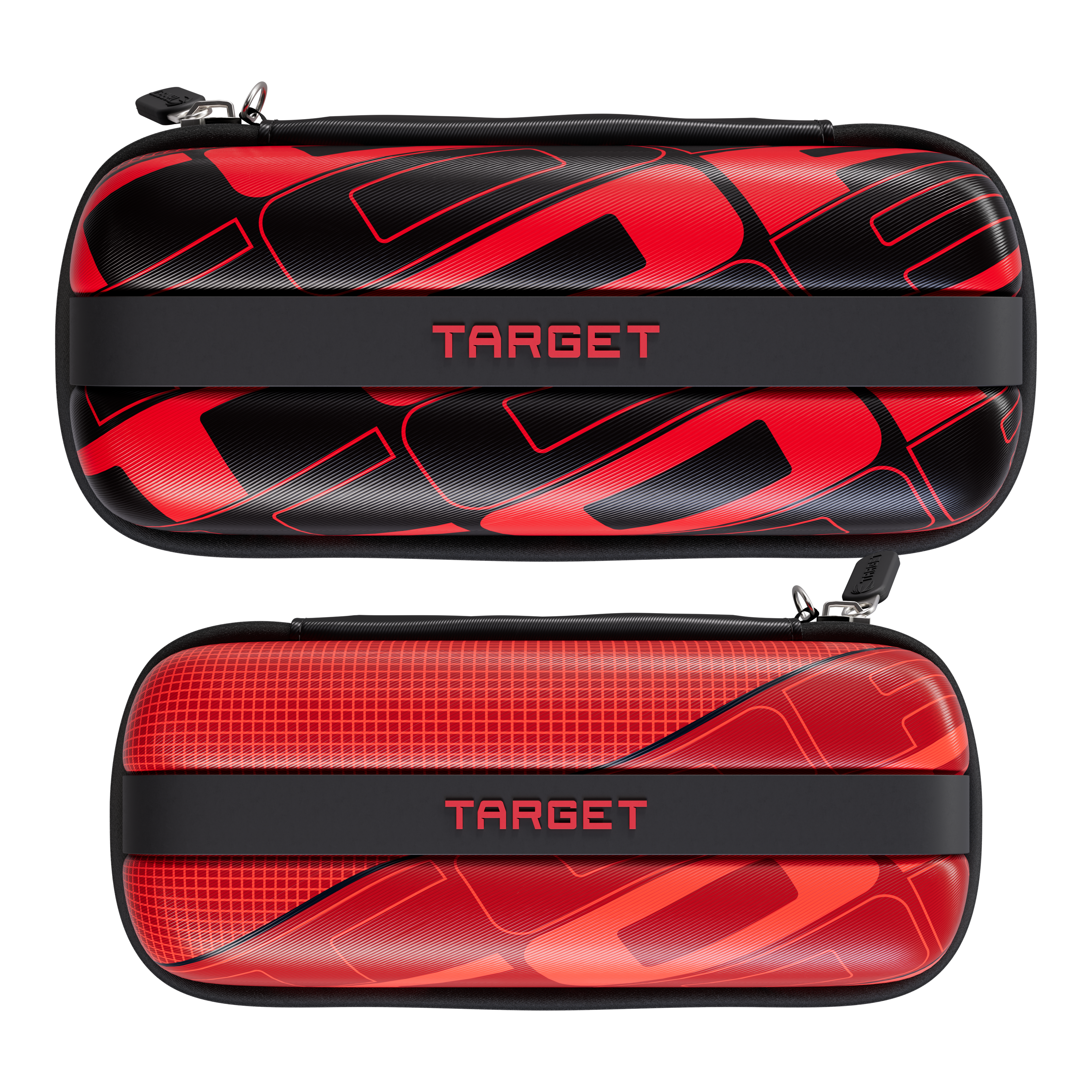 Target TOR Boa Dartwallet Das Bild zeigt die Target TOR Boa Dartwallet. Verschiedene Abschnitte der Tasche sind zu sehen.