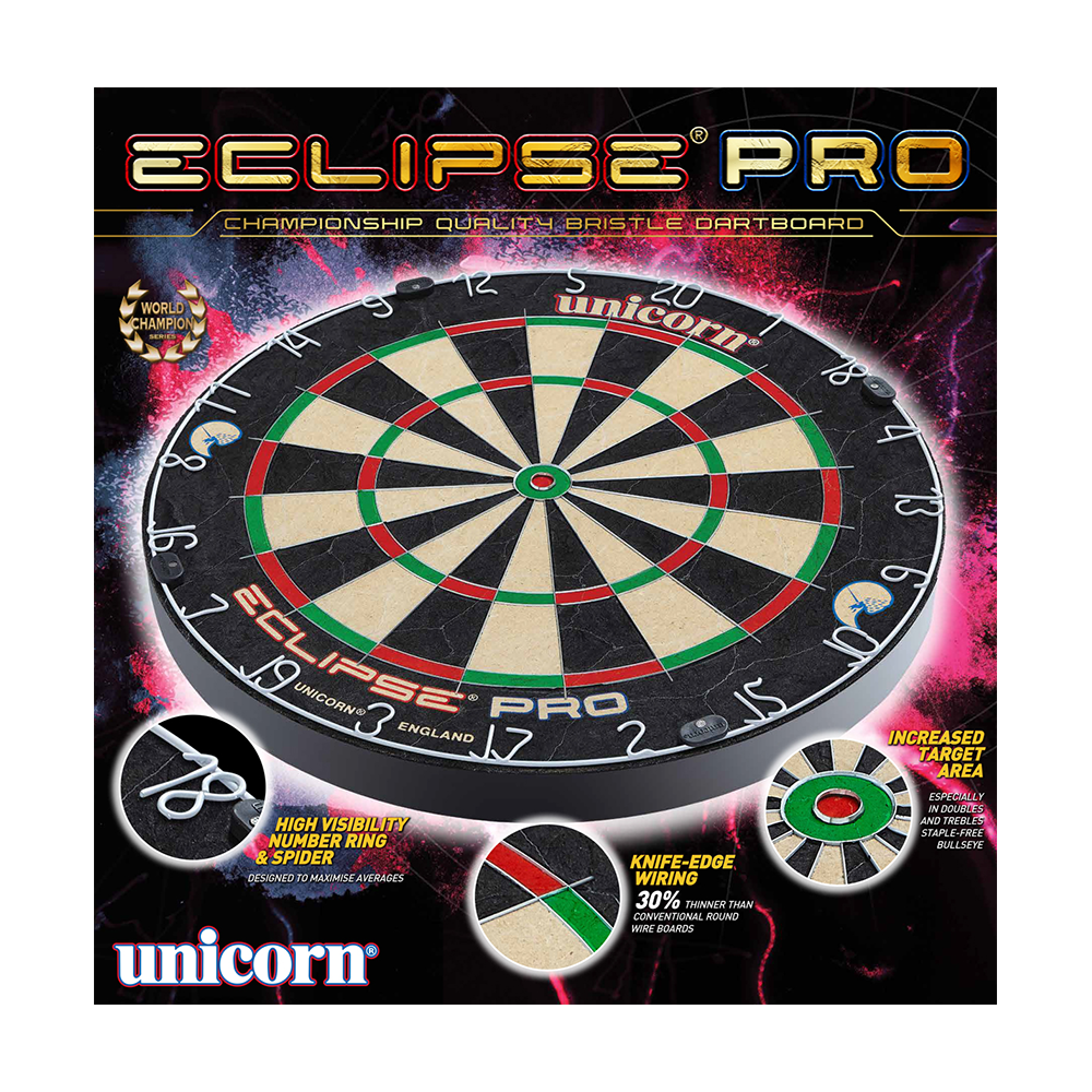 Bersaglio per freccette Unicorn Eclipse Pro