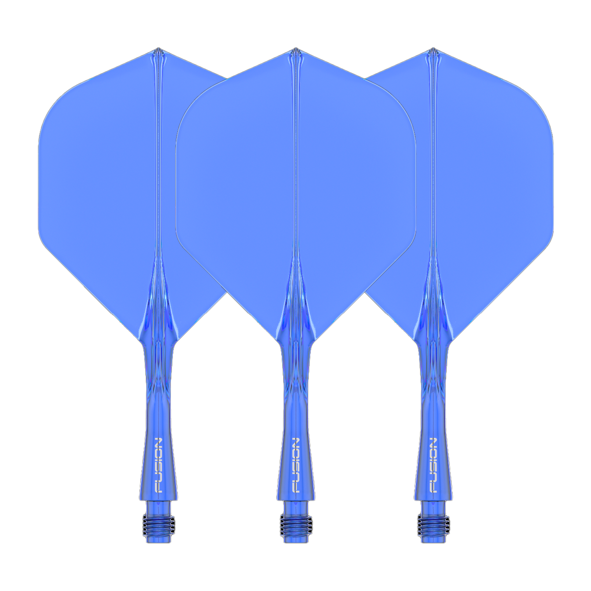 Winmau Fusion Flight Shaft-systeem standaard blauw