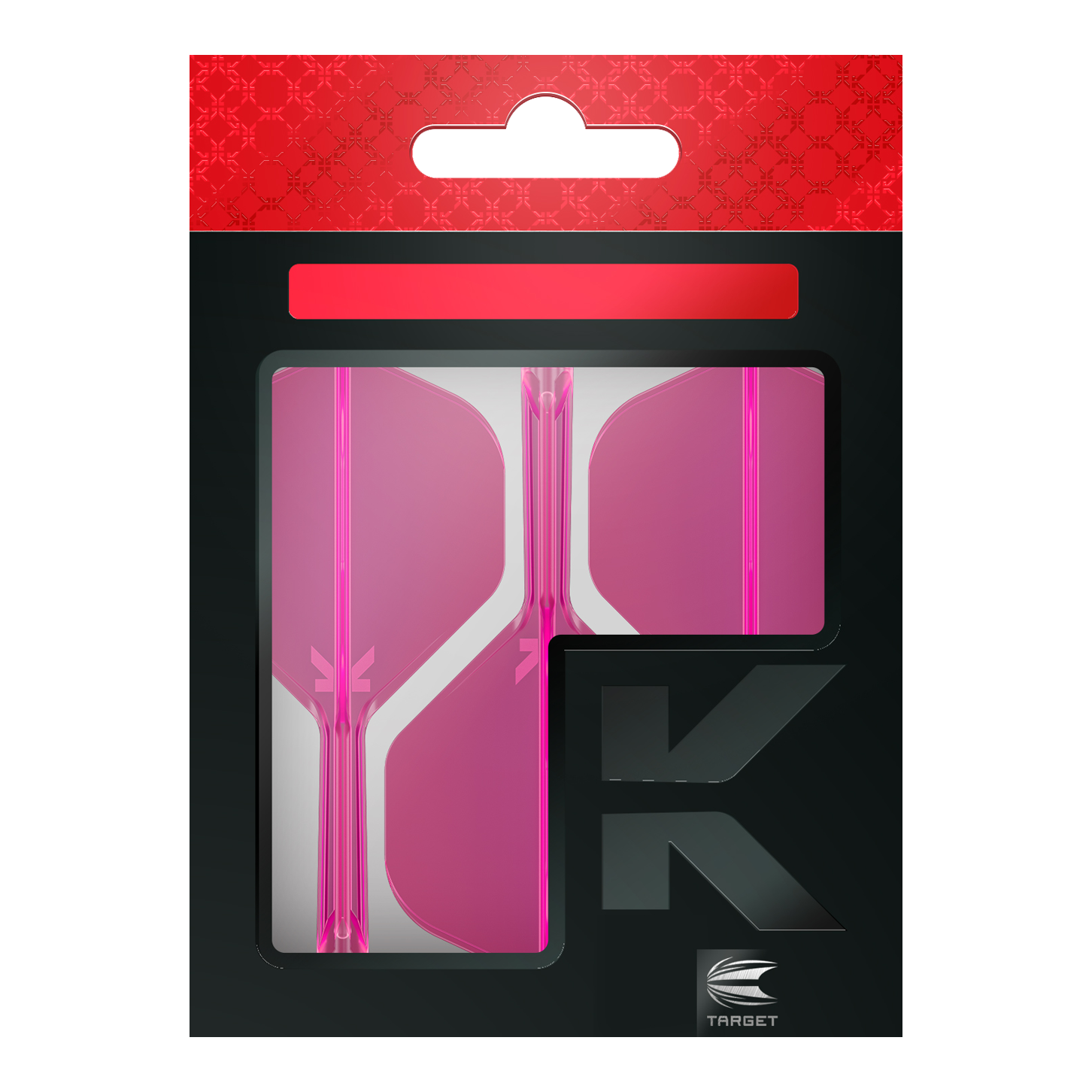 Target K-Flex No2 Standard Flight-System - Neon Pink