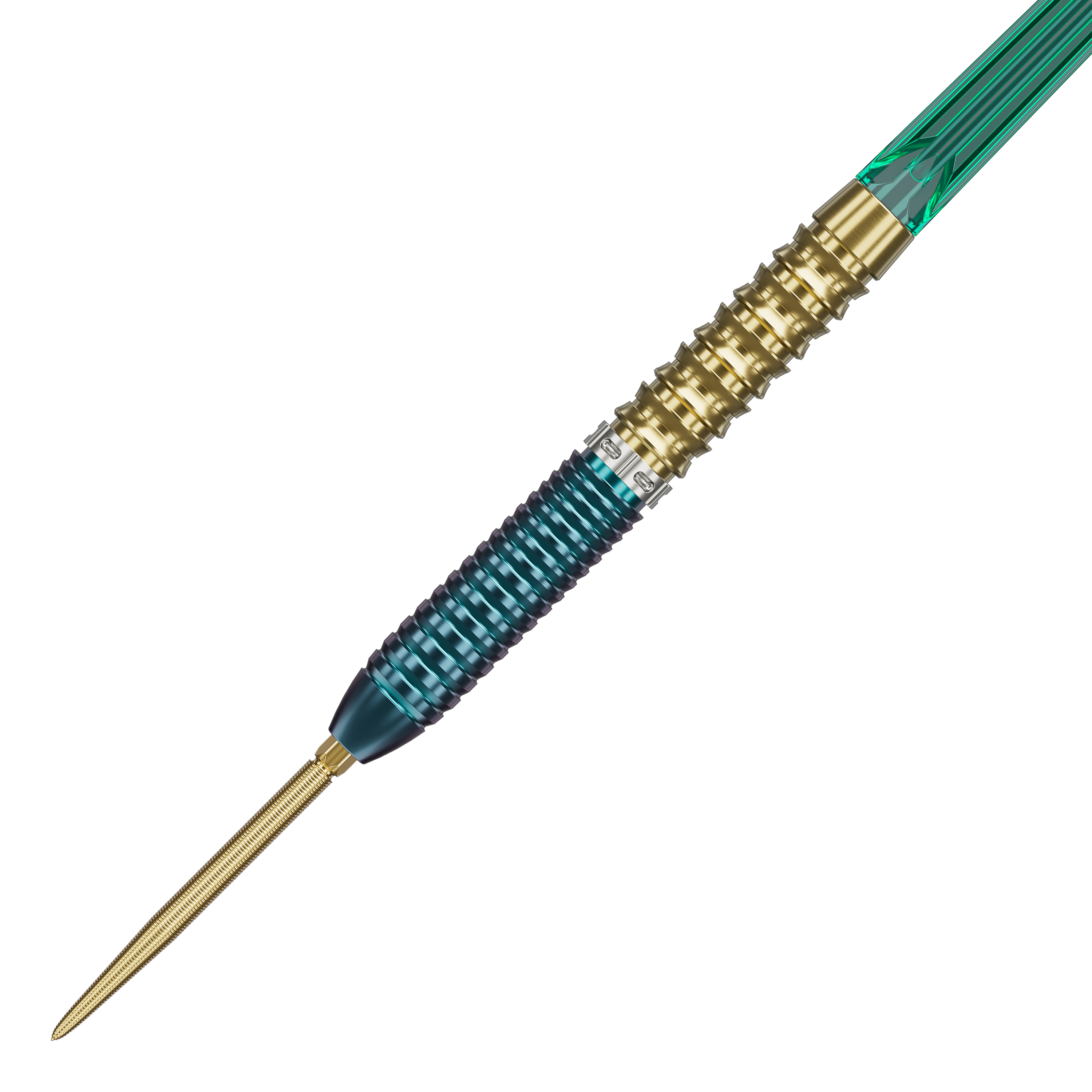 Abgebildet sind die Target Japan Prime Series Zenith GEN 2.5 Swiss Point Steeldarts. Diese Darts zeichnen sich durch ihr elegantes Design aus.