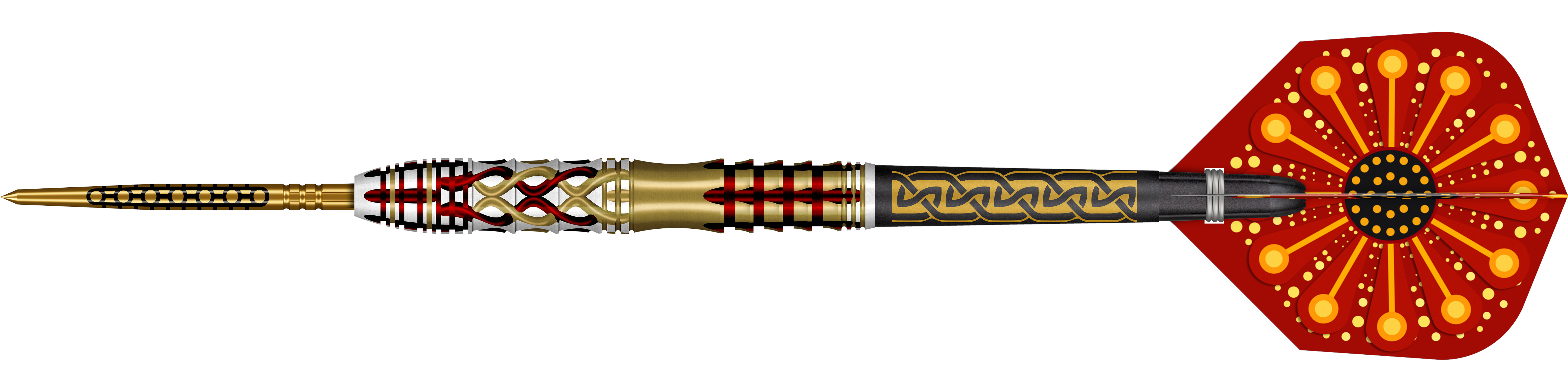 Shot Goths Alaric Turbo Point Steeldarts - 23g