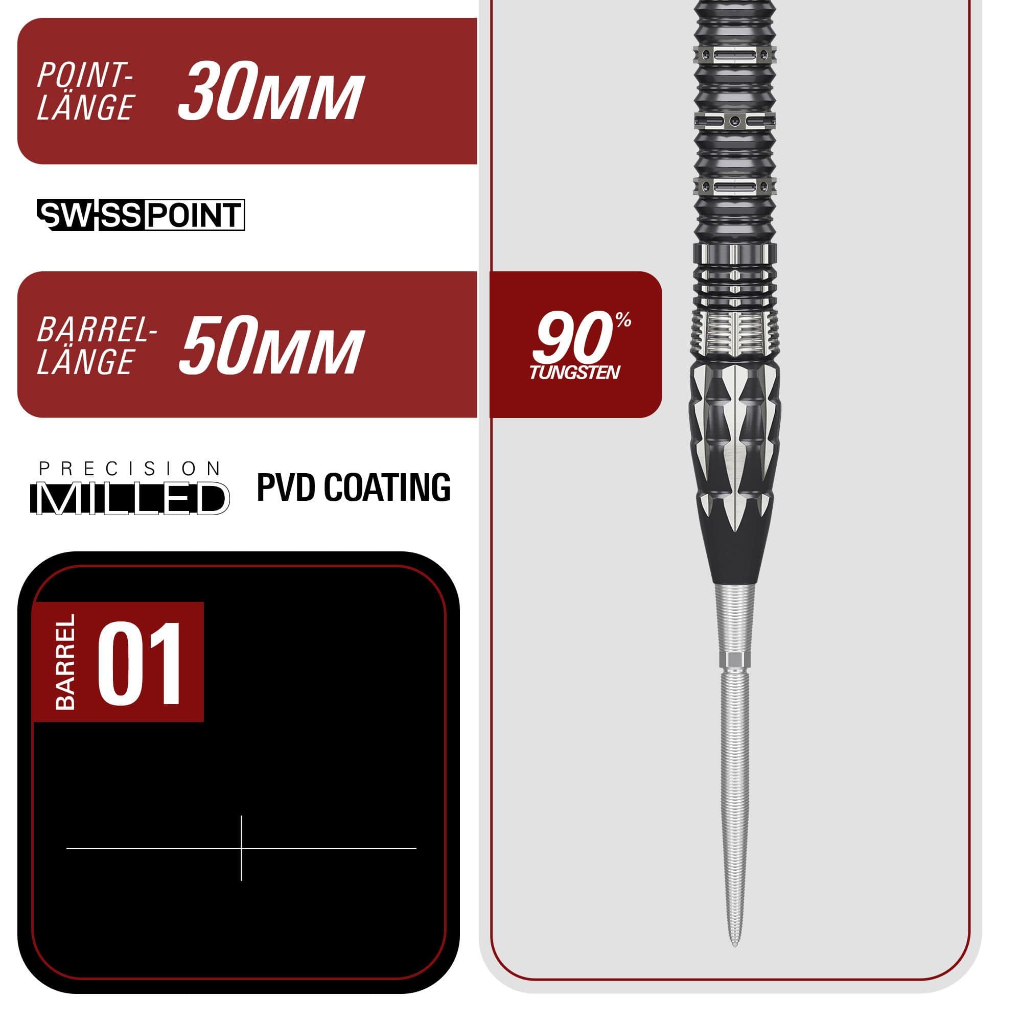 Target Japan Pyro GEN12 Swiss Point Steeldarts Target Japan Pyro GEN12 Swiss Point Steeldarts