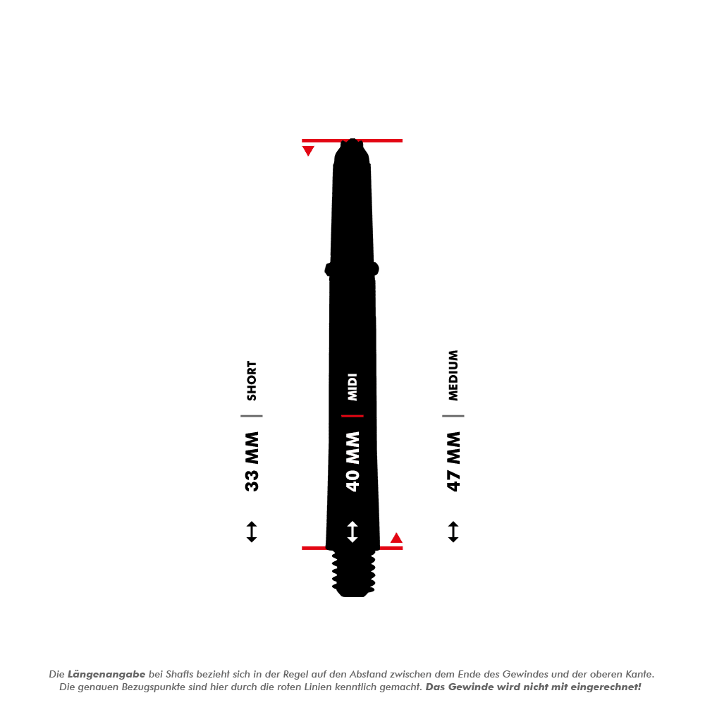 HR327_Harrows_Supergrip_Fusion_Shafts_5_40mmHNCZSXkhiksxo Harrows Supergrip Fusion Shafts liegen parallel zueinander. Die Schäfte zeigen mattes Material.