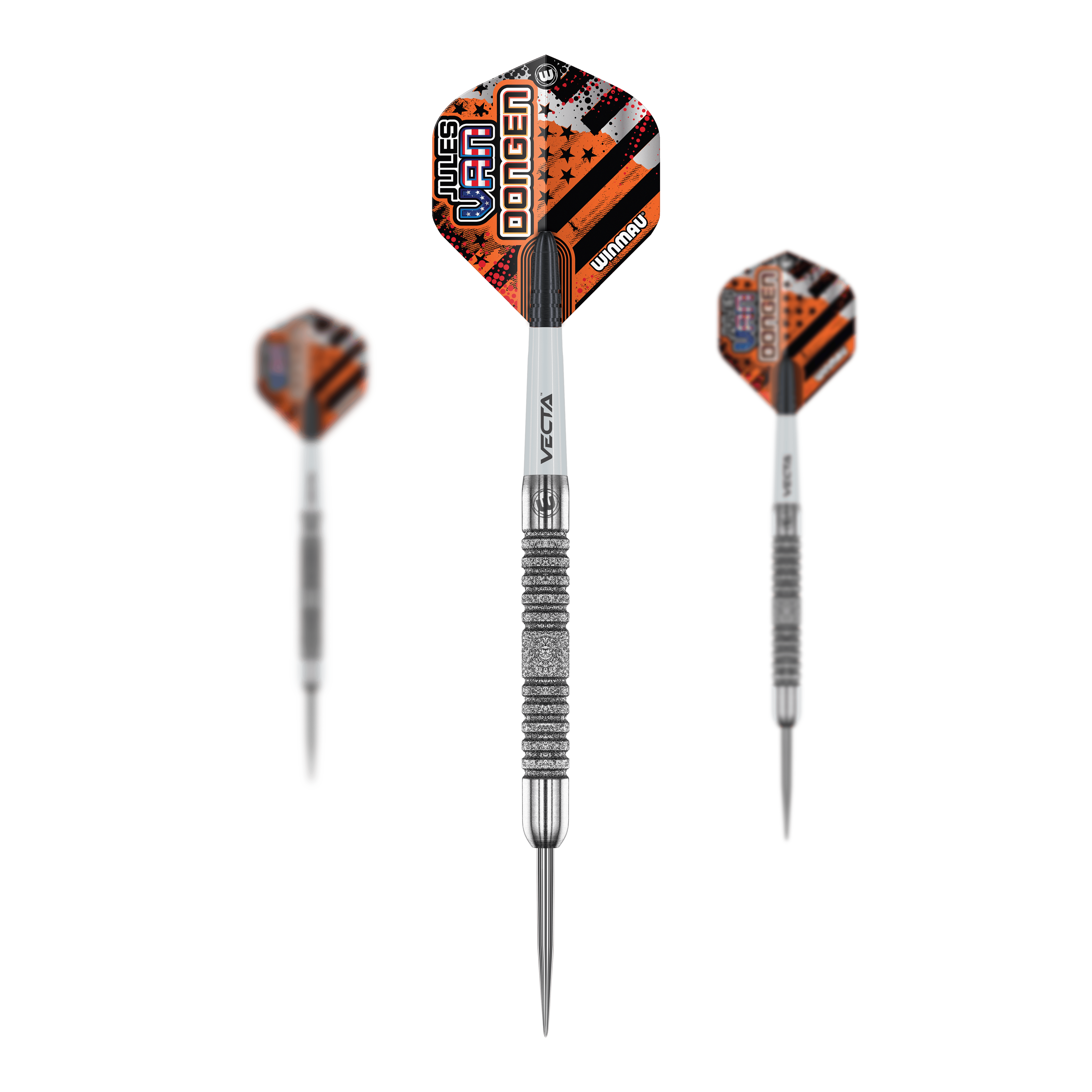 Dardos de acero Winmau Jules Van Dongen - 22 g
