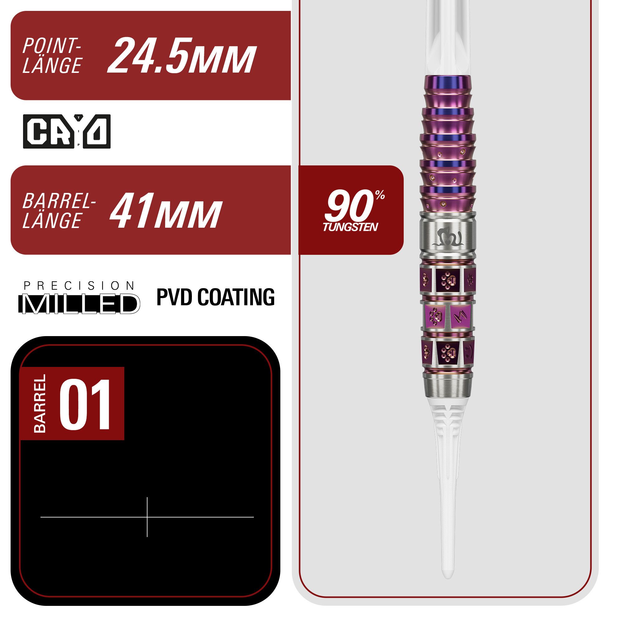 Target Japan Prime Series Mayo GEN8 Softdarts - 18g