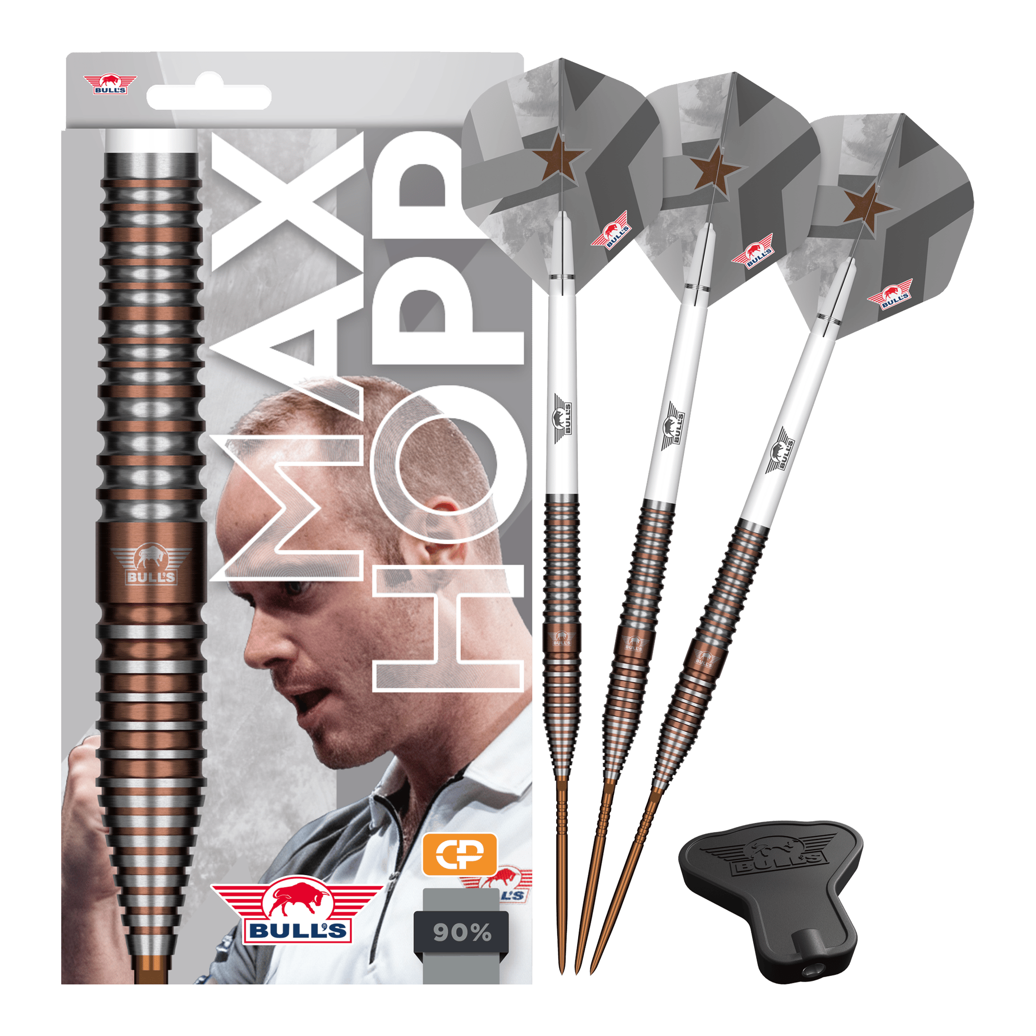 Bulls NL Max Hopp E5 Convertible Point Steel Darts