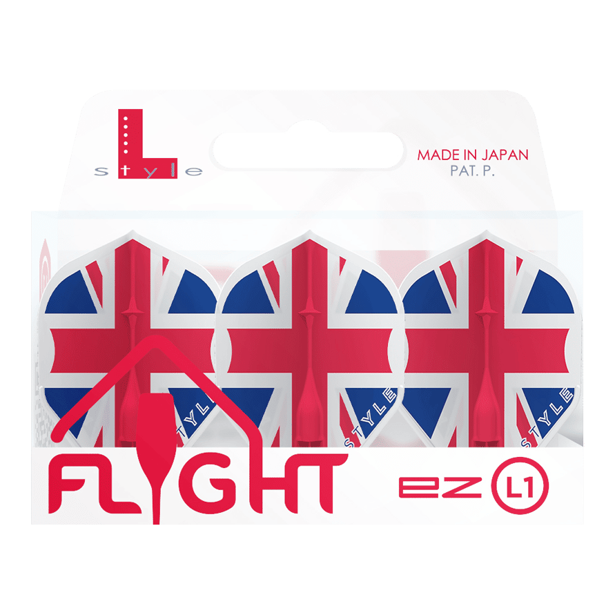 Alette standard L1EZ firmate stile L. Union Jack